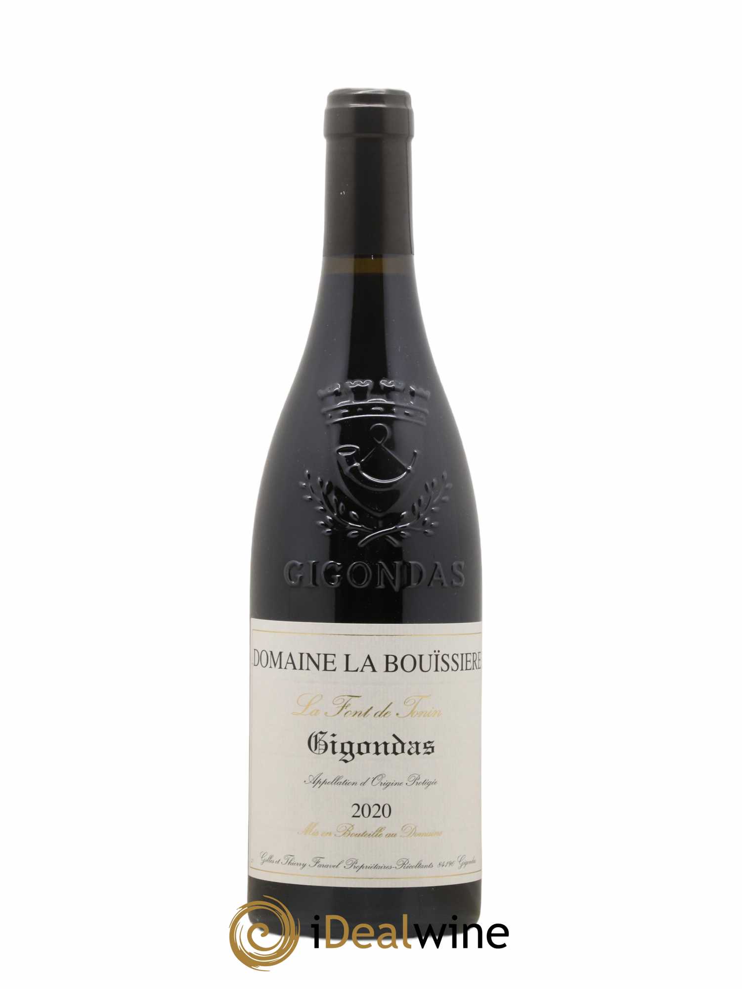 Gigondas La Font de Tonin La Bouïssière 2020 - Lot de 1 bouteille - 0