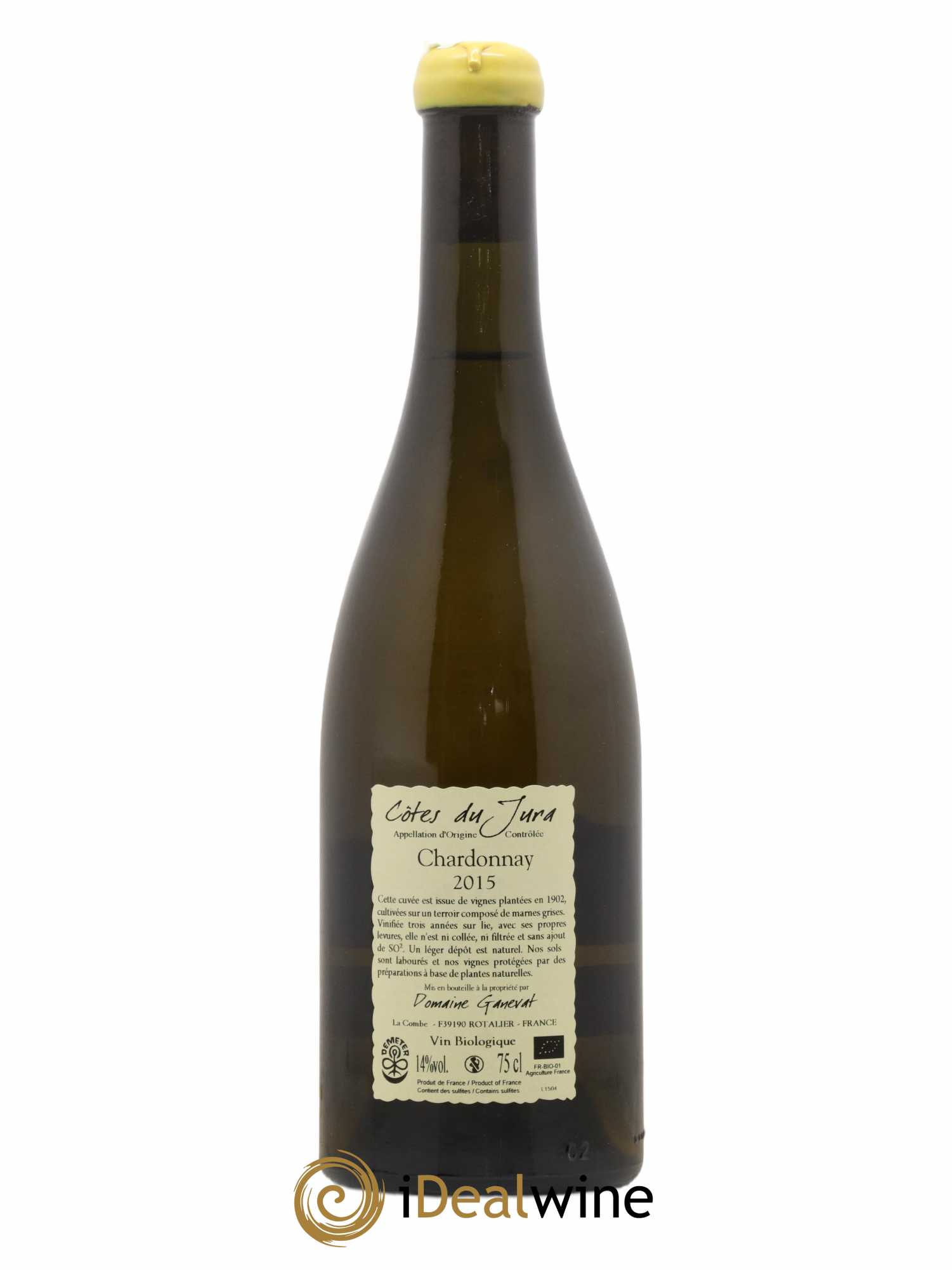 Côtes du Jura Les Chalasses Vieilles Vignes Jean-François Ganevat (Domaine) 2015 - Lot de 1 bouteille - 1