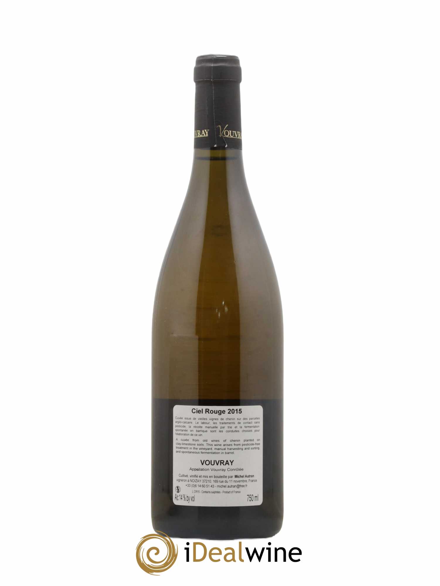 Vin de France Ciel Rouge Michel Autran 2015 - Lotto di 1 bottiglia - 1