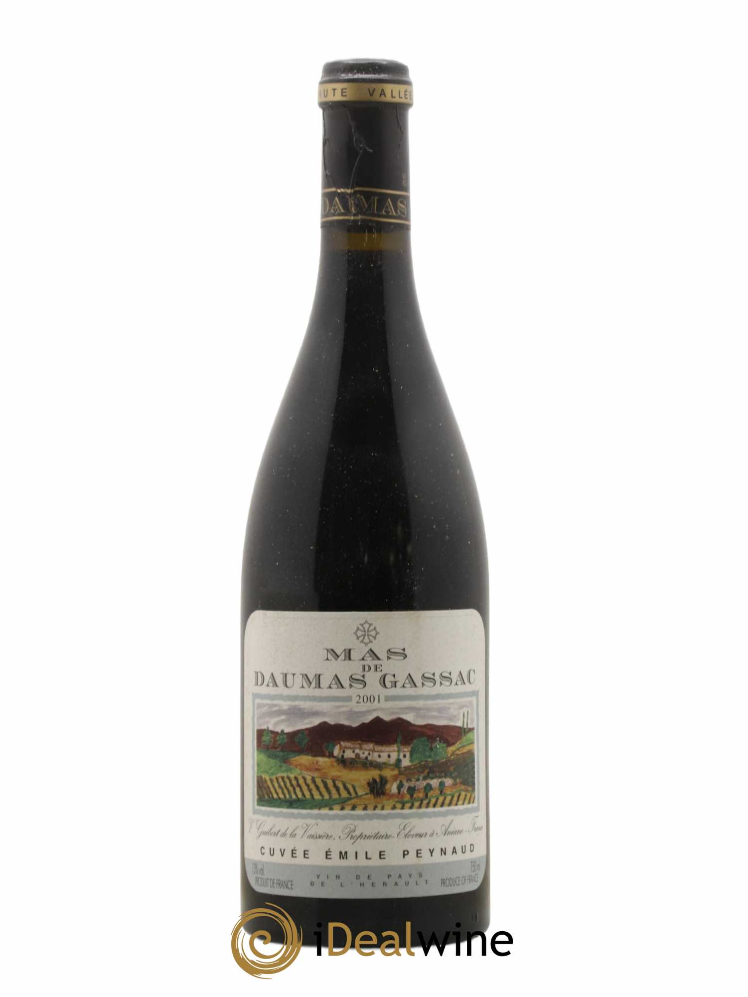 IGP Pays d'Hérault Mas de Daumas Gassac Cuvée Emile Peynaud Famille Guibert de La Vaissière  2001 - Lot of 1 bottle - 1
