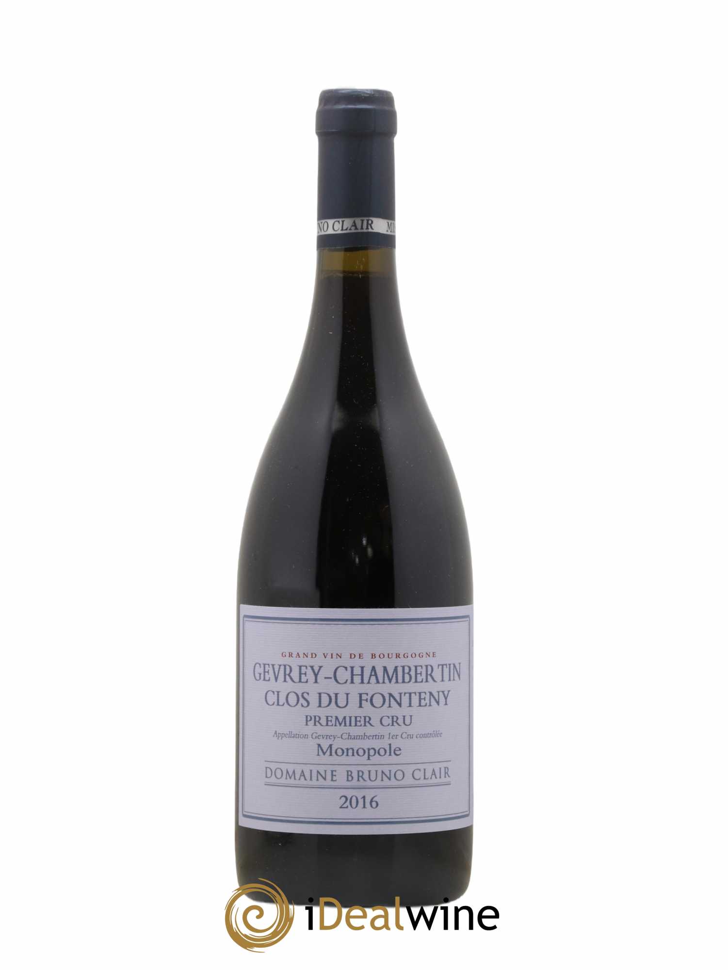 Gevrey-Chambertin 1er Cru Clos du Fonteny Bruno Clair (Domaine) 2016 - Lot de 1 bouteille - 0