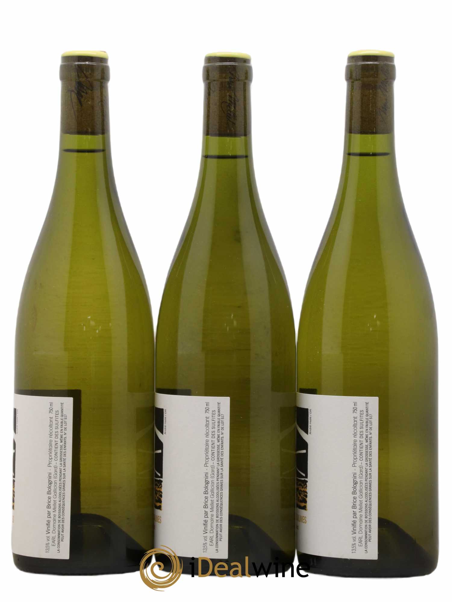Vin de France Fleurs des salines Bolognini 2021 - Lot de 3 bouteilles - 1
