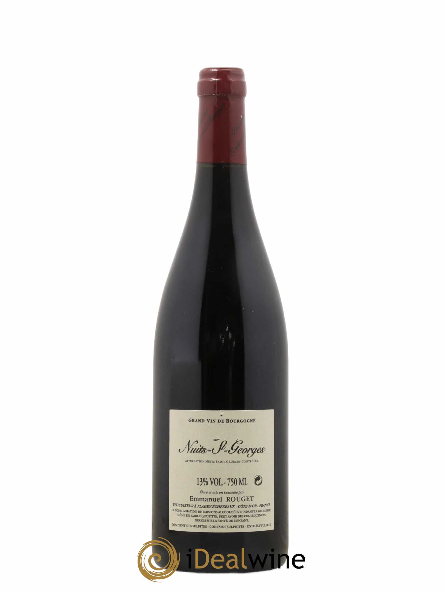 Nuits-Saint-Georges Emmanuel Rouget 2014 - Lot de 1 bouteille - 1