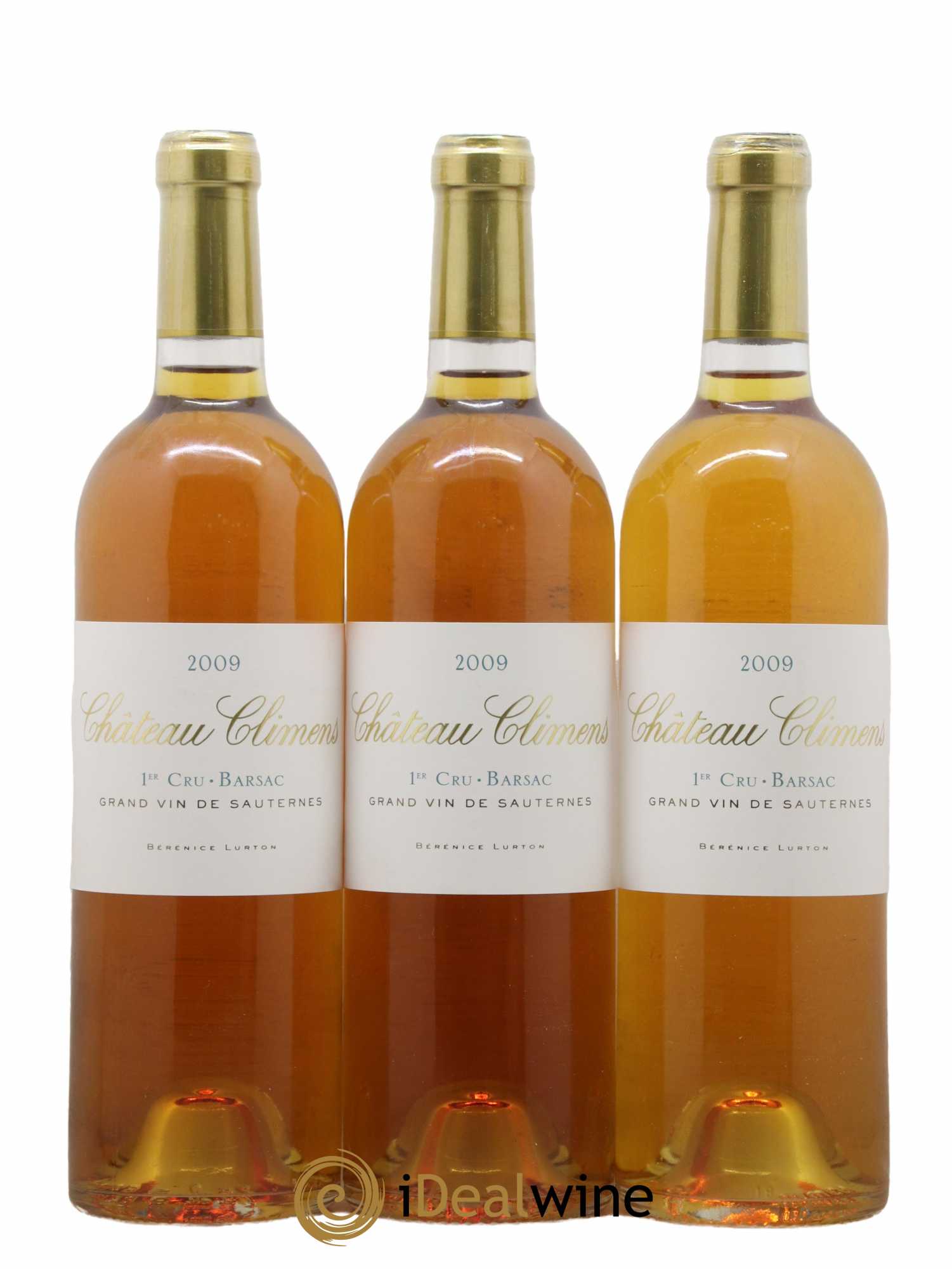 Château Climens 1er Grand Cru Classé 2009 - Lot de 3 bouteilles - 0