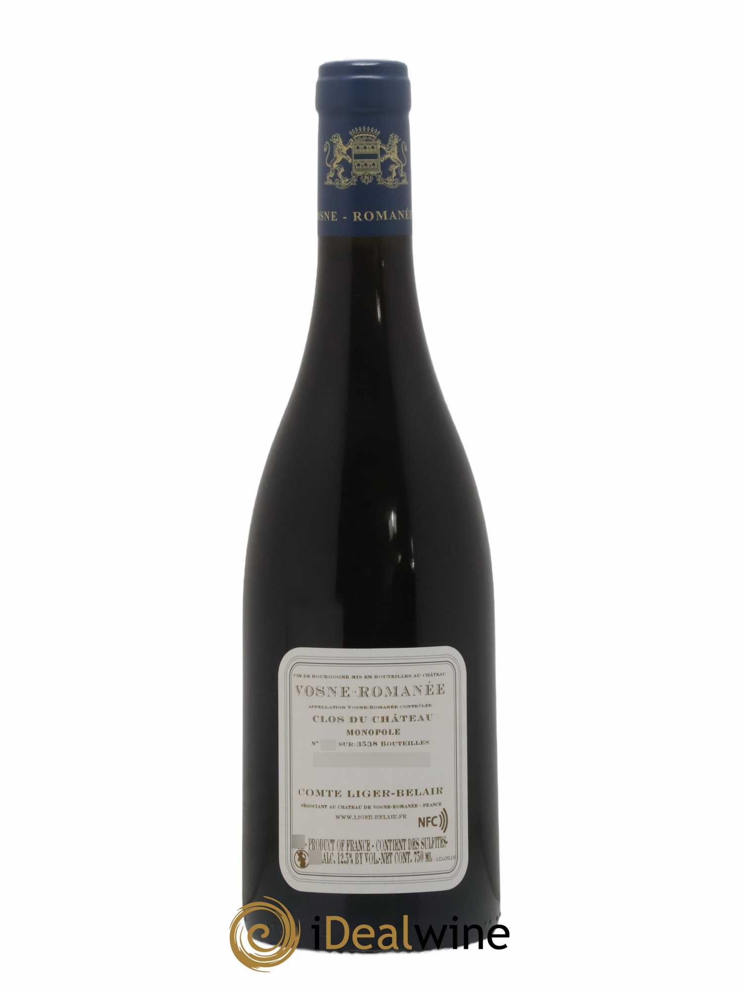 Vosne-Romanée Clos du Château Comte Liger-Belair (Domaine du)  2018 - Lot de 1 bouteille - 1
