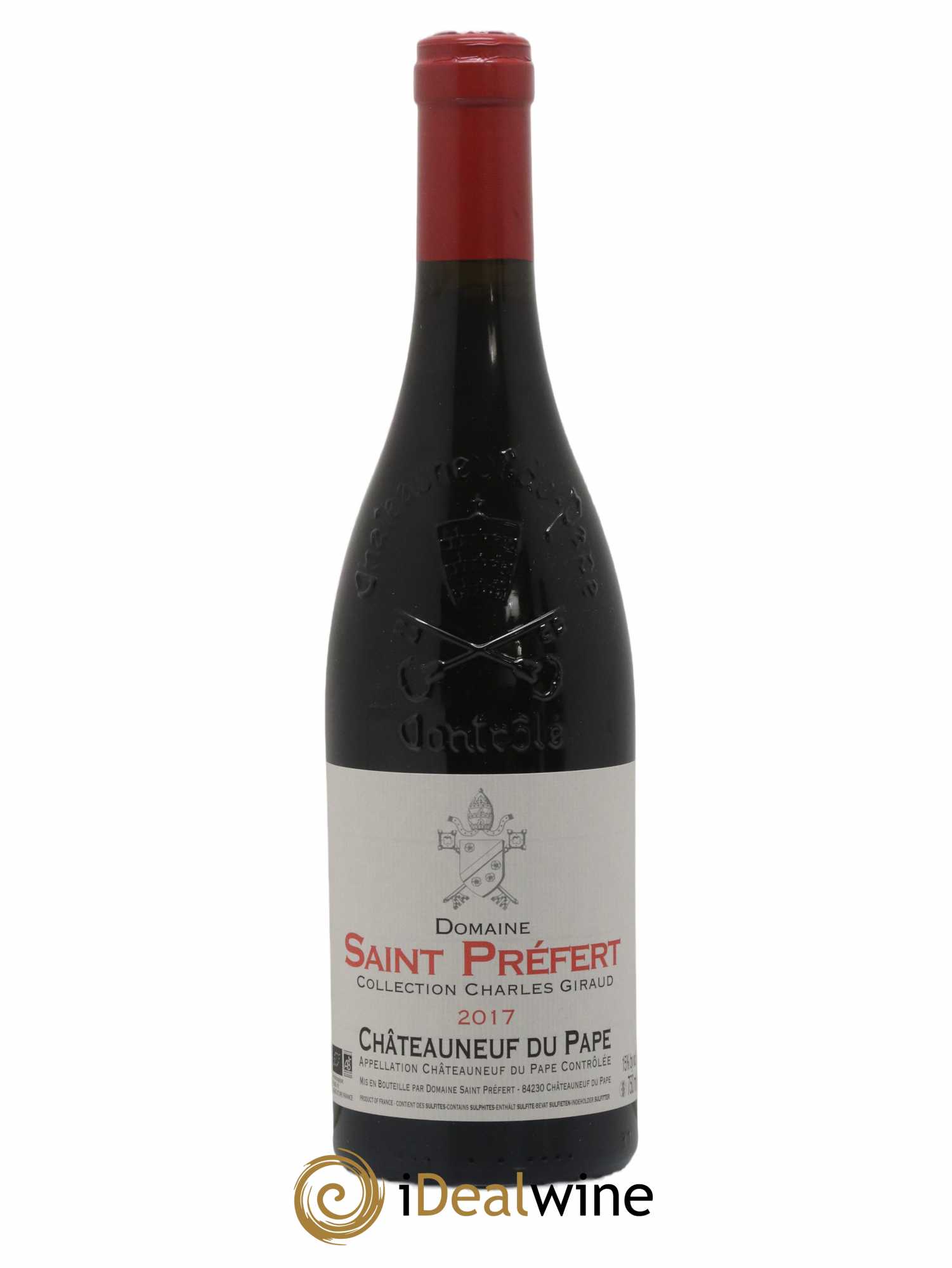 Châteauneuf-du-Pape Collection Charles Giraud Domaine Saint-Préfert 2017 - Lot of 1 bottle - 0