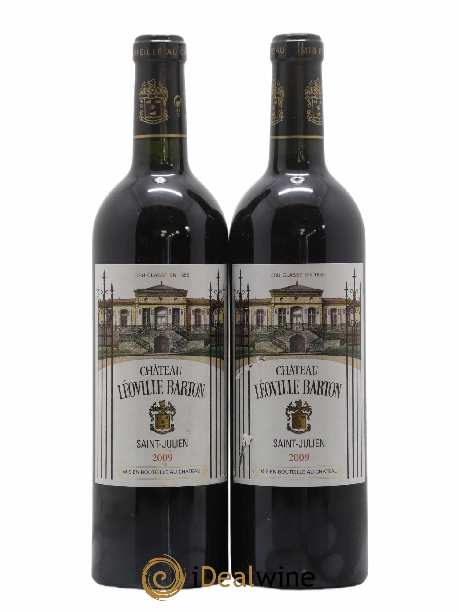 Château Léoville Barton 2ème Grand Cru Classé 2009 - Lot de 2 bouteilles - 0