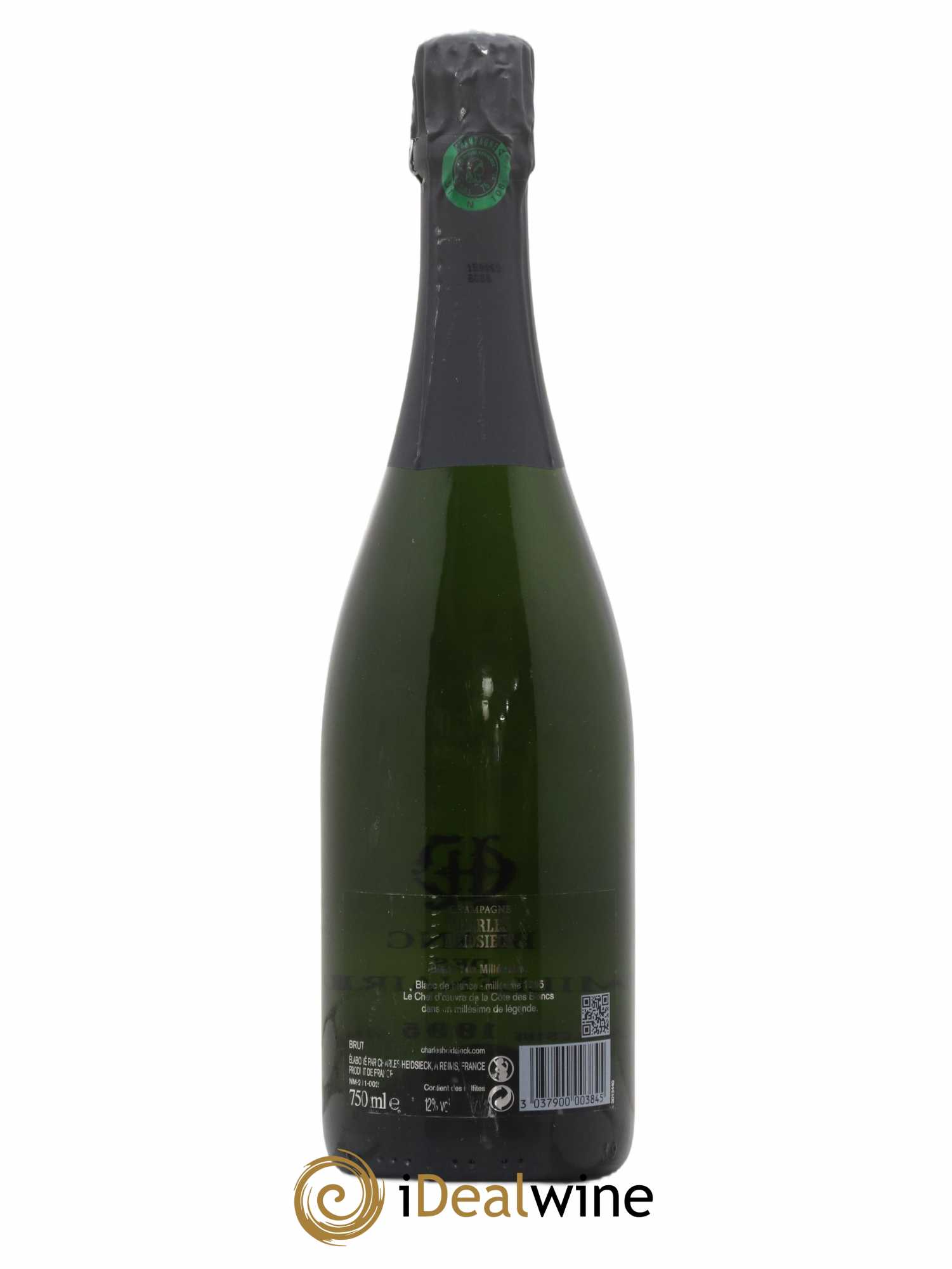 Blanc de Blancs Blanc des Millénaires Brut Charles Heidsieck  1995 - Posten von 1 Flasche - 1
