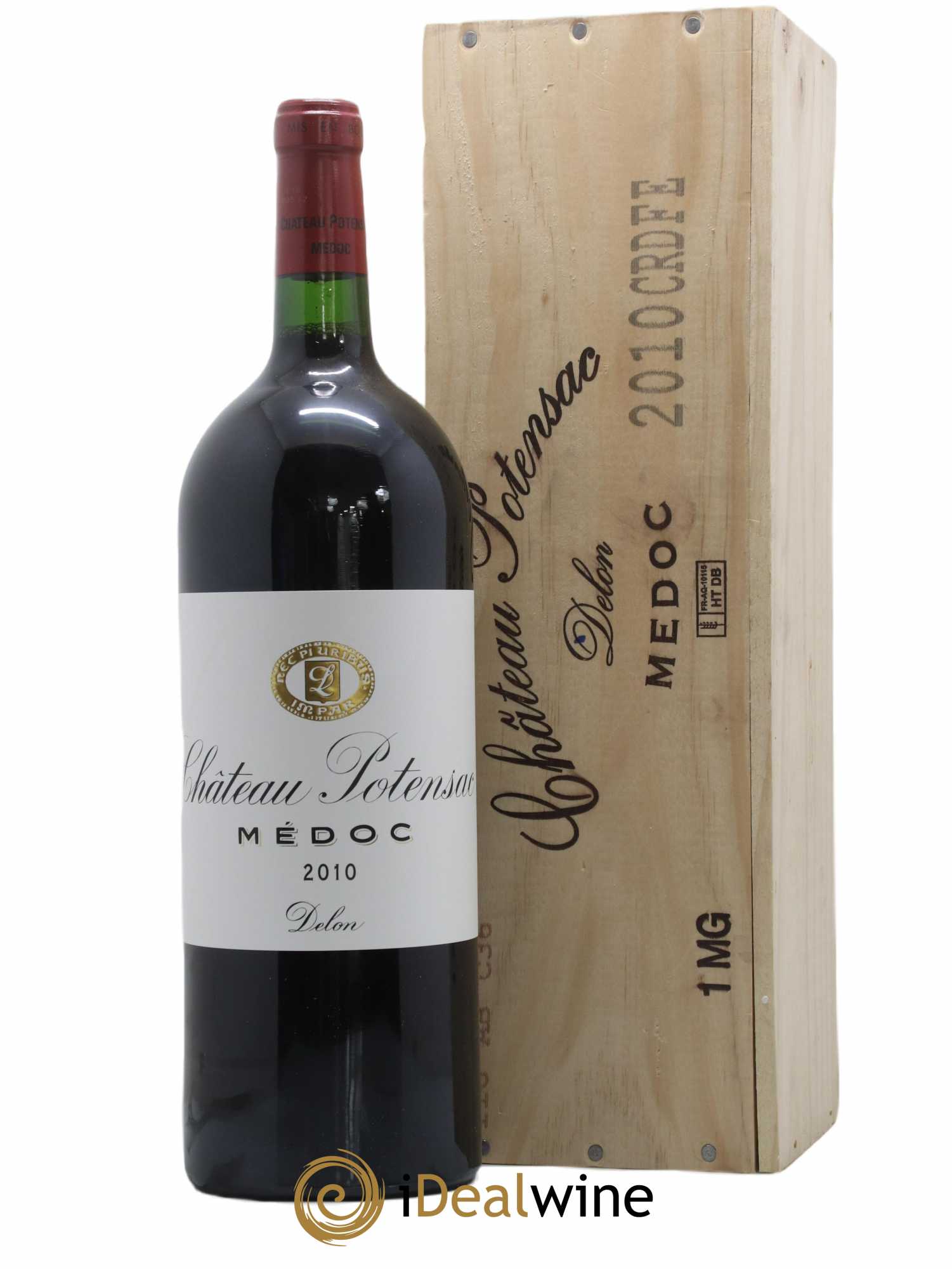 Château Potensac  2010 - Lot de 1 magnum - 1
