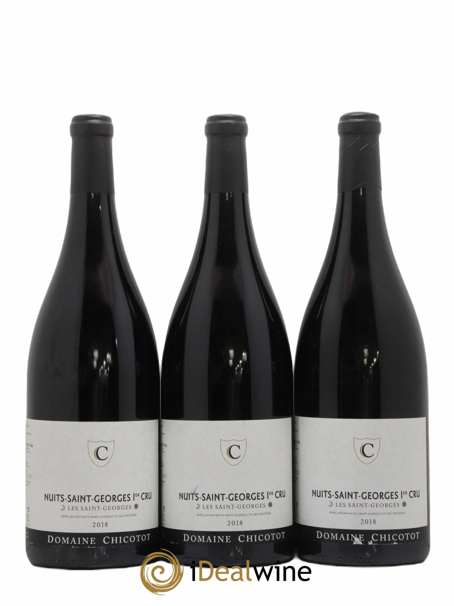 Nuits-Saint-Georges 1er Cru Les Saint-Georges Chicotot 2018 - Lot de 3 magnums - 0