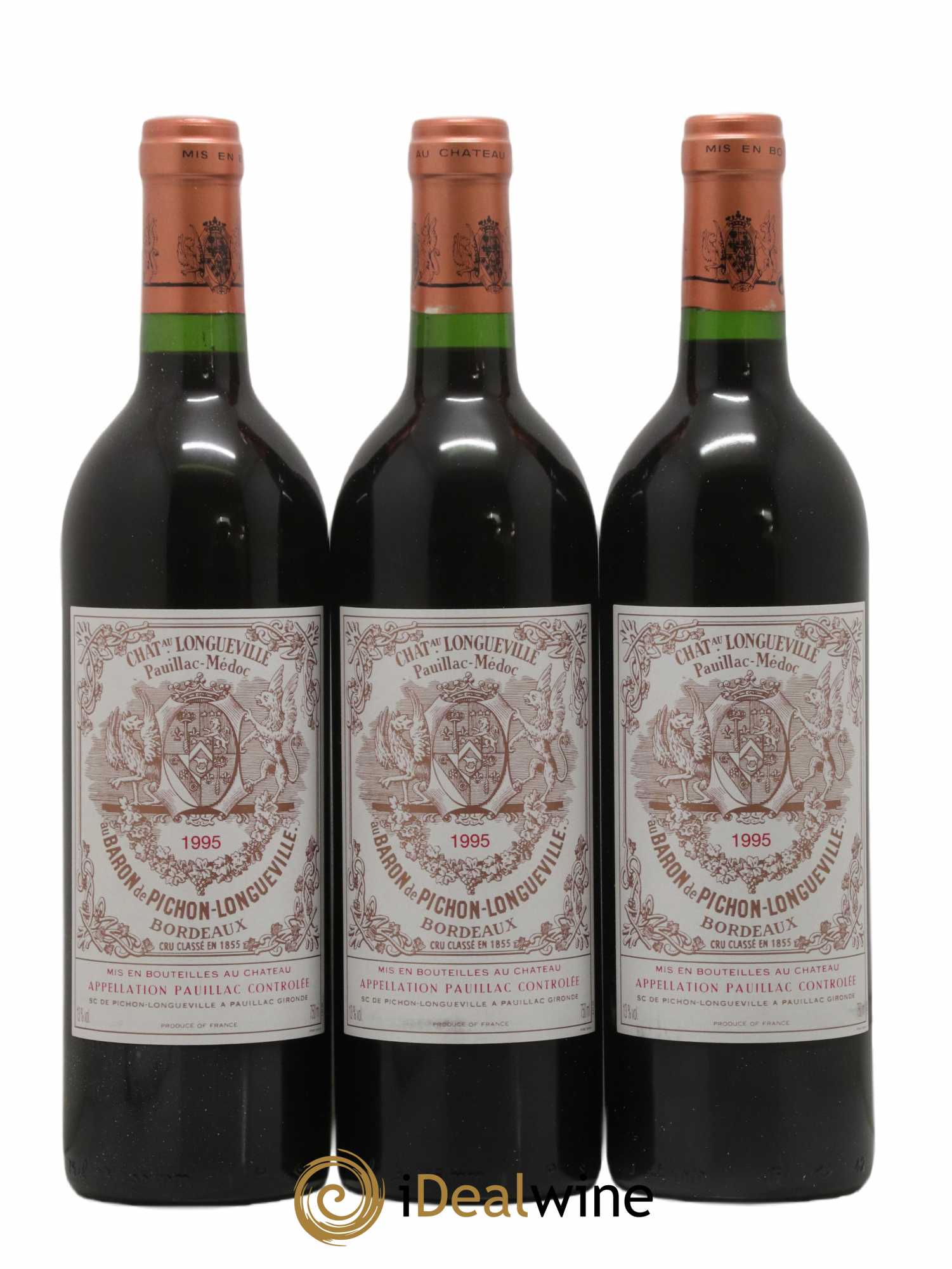 Pichon Longueville Baron 2ème Grand Cru Classé 1995 - Lot de 12 bouteilles - 3