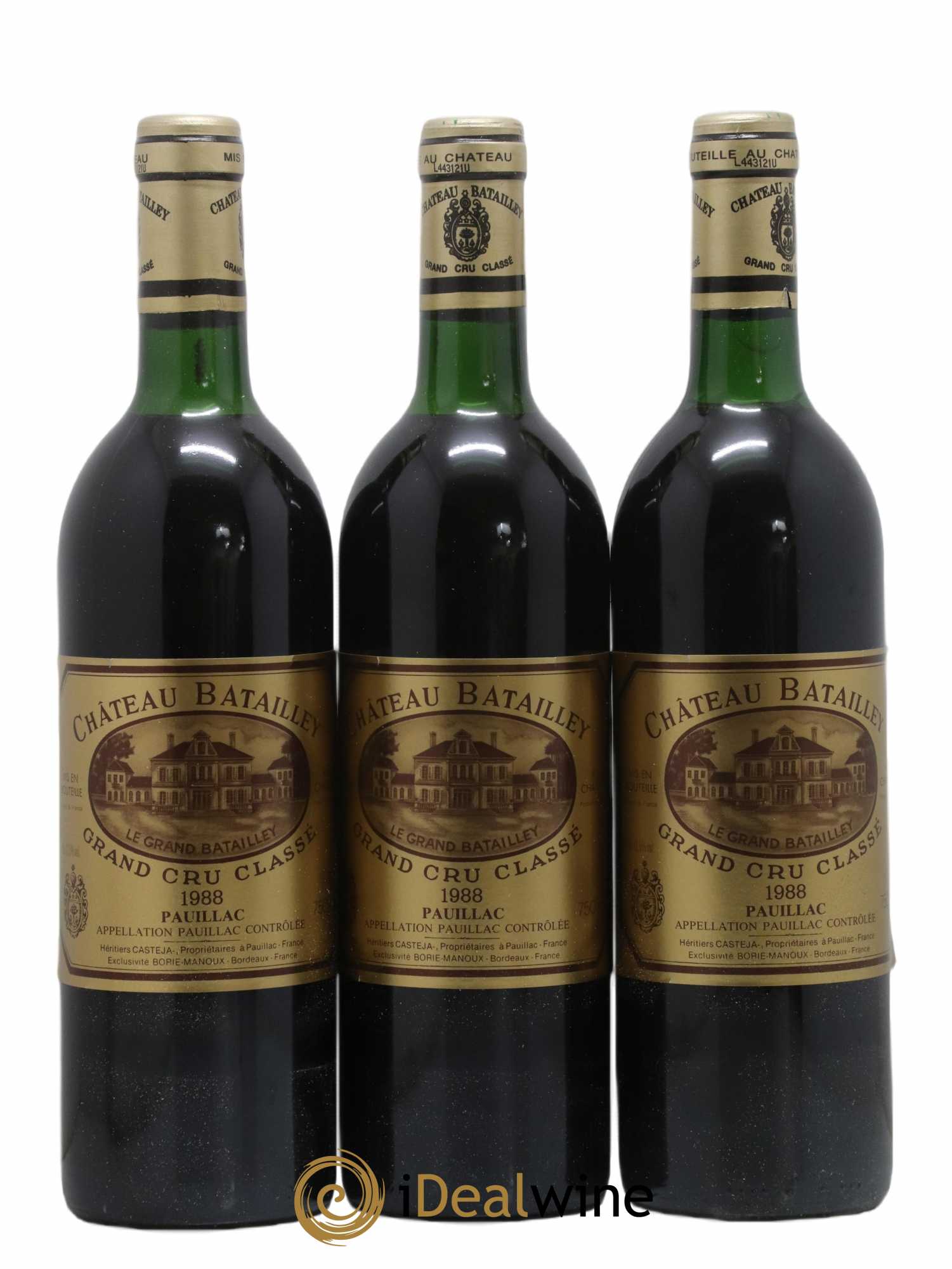 Château Batailley 5ème Grand Cru Classé 1988 - Lot de 12 bouteilles - 4