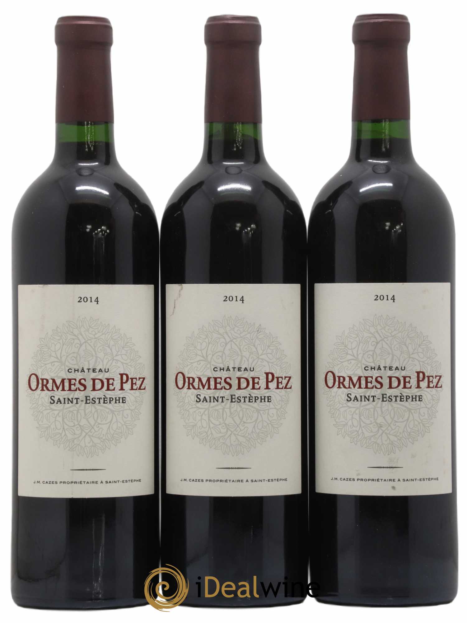 Château les Ormes de Pez 2014 - Lot de 3 bouteilles - 0
