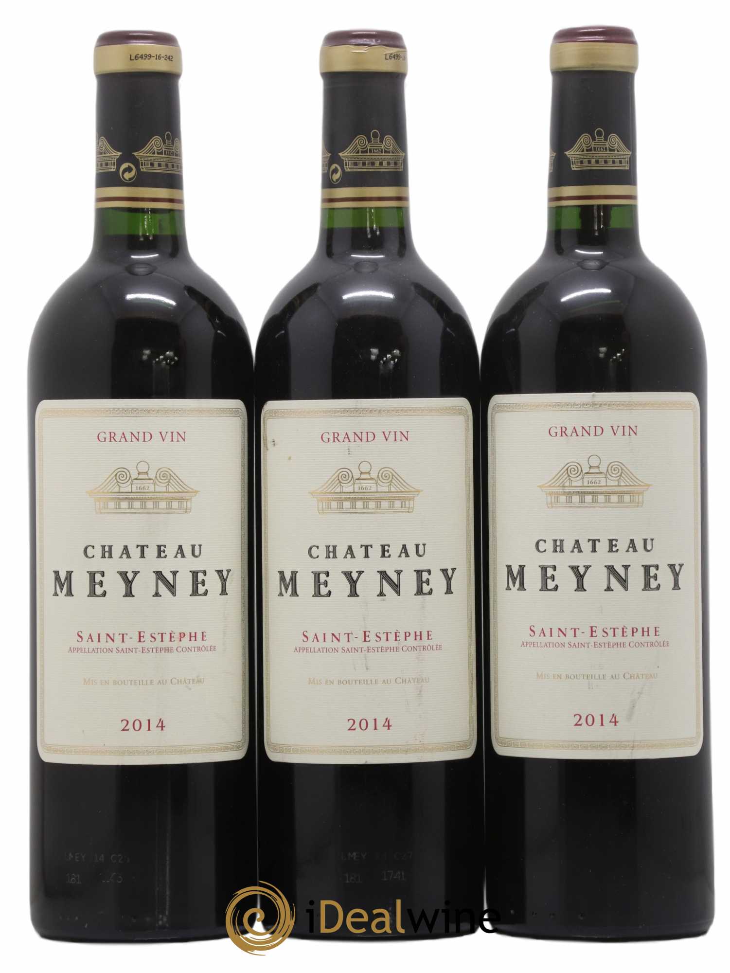 Château Meyney 2014 - Lot de 3 bouteilles - 0