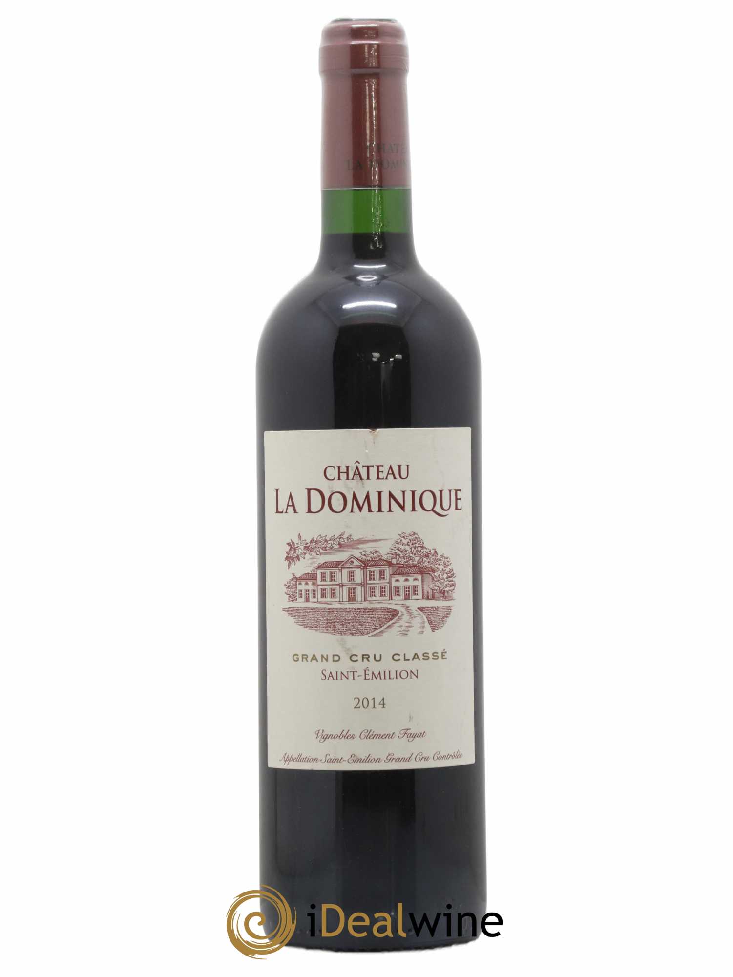 Château la Dominique Grand Cru Classé 2014 - Lot de 1 bouteille - 0