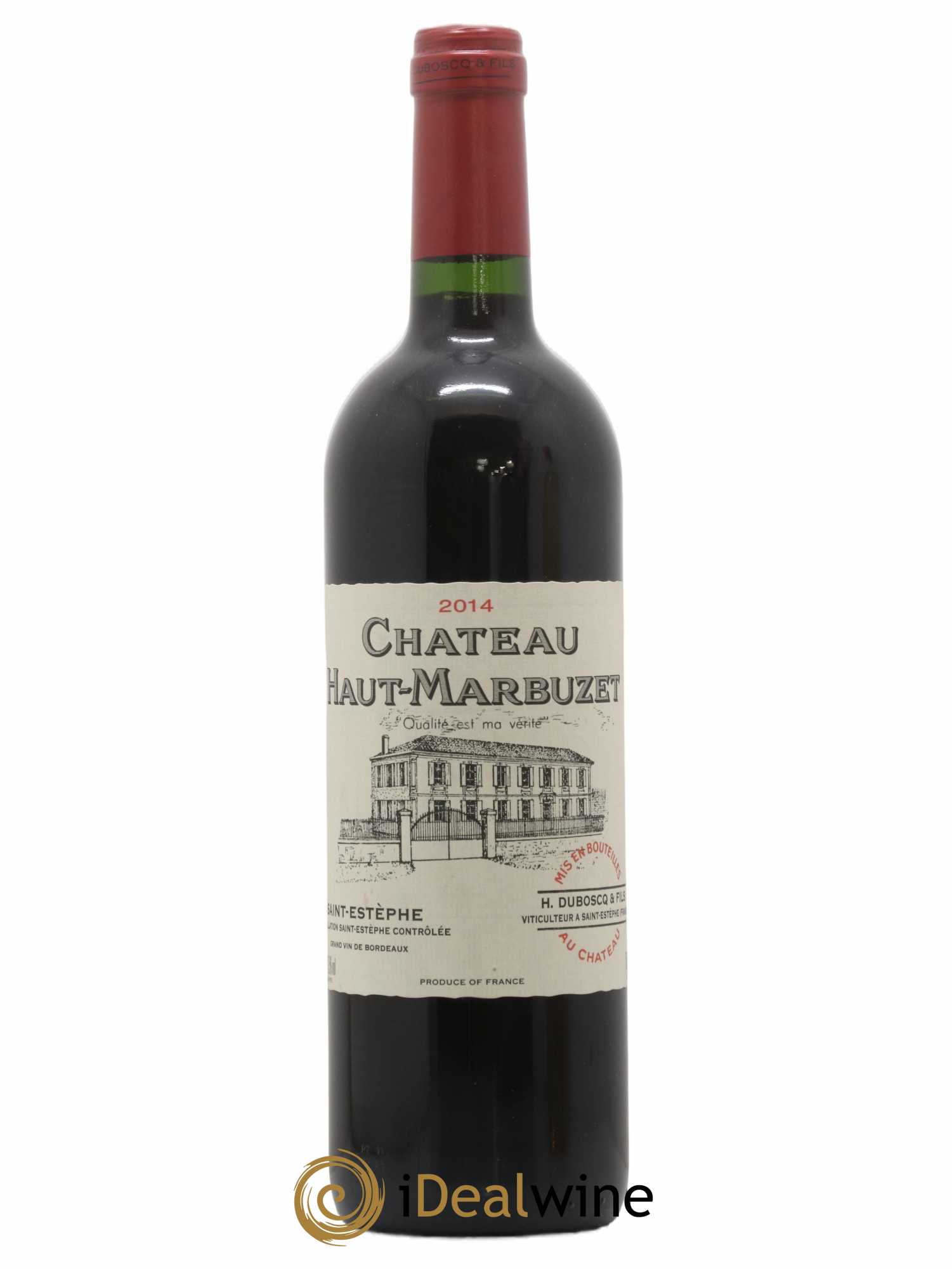 Château Haut Marbuzet 2014 - Lot de 1 bouteille - 0