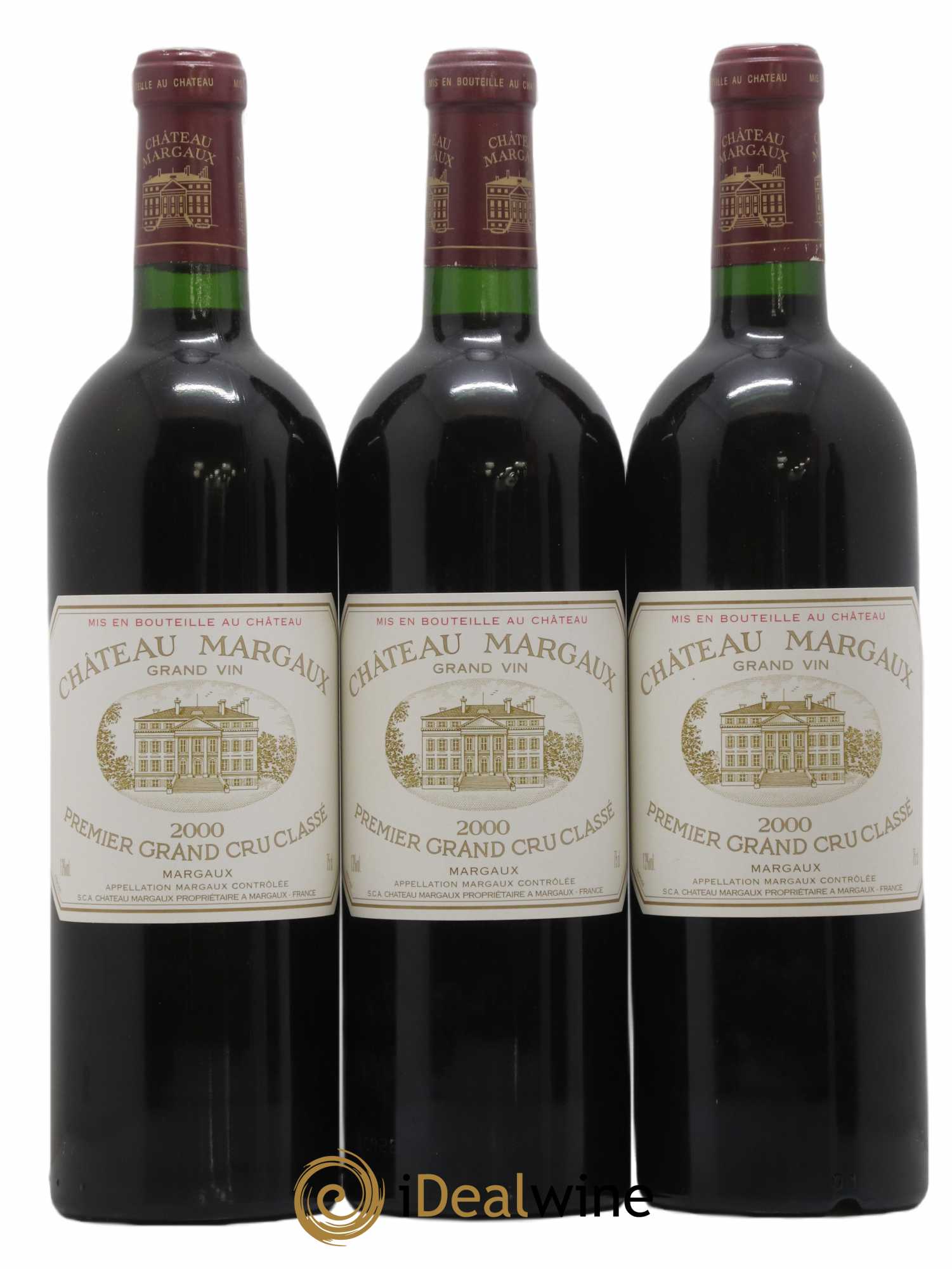 Château Margaux 1er Grand Cru Classé 2000 - Lot de 6 bouteilles - 2