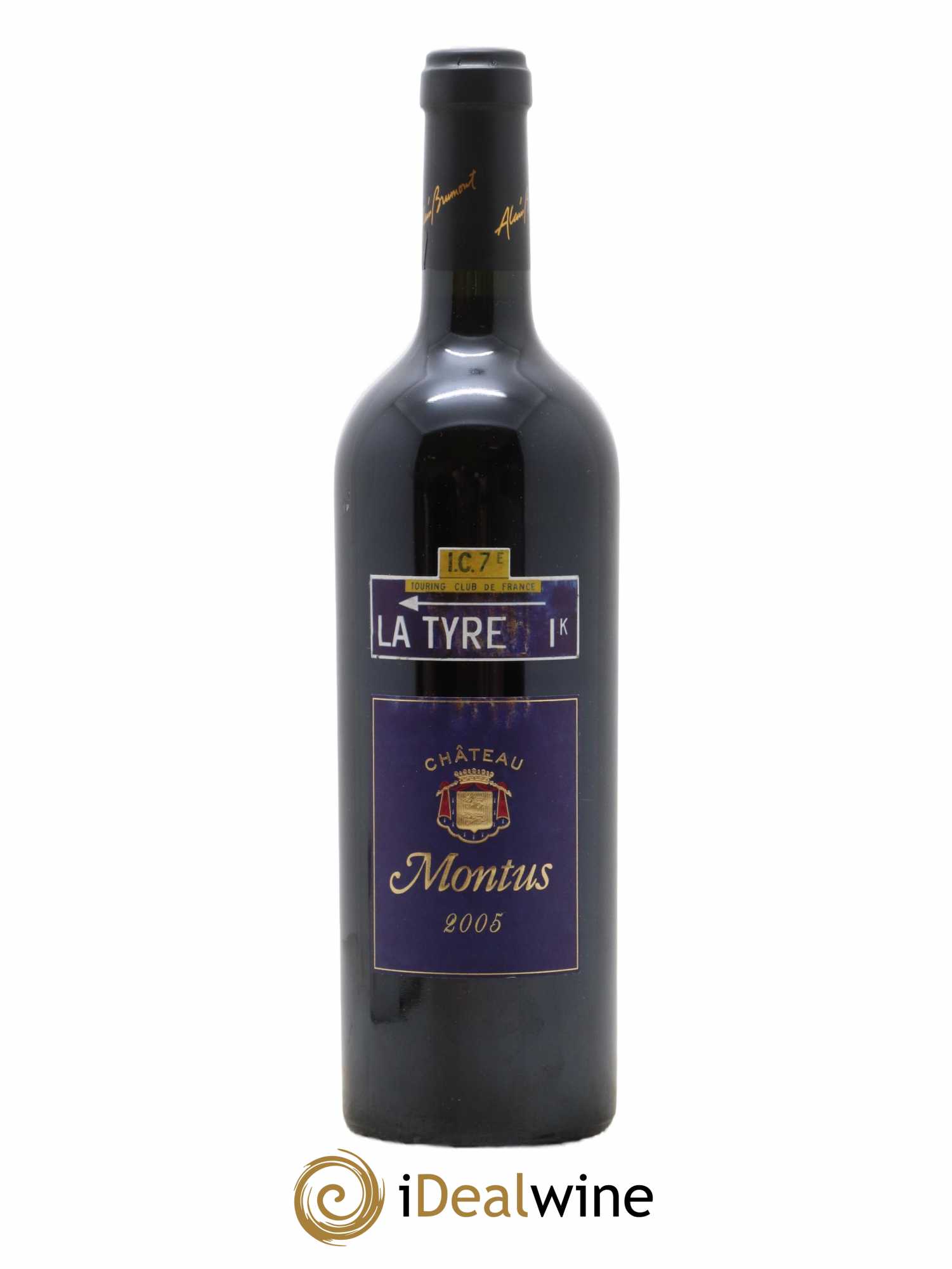 Madiran Château Montus-La Tyre Alain Brumont 2005 - Lot de 1 bouteille - 0