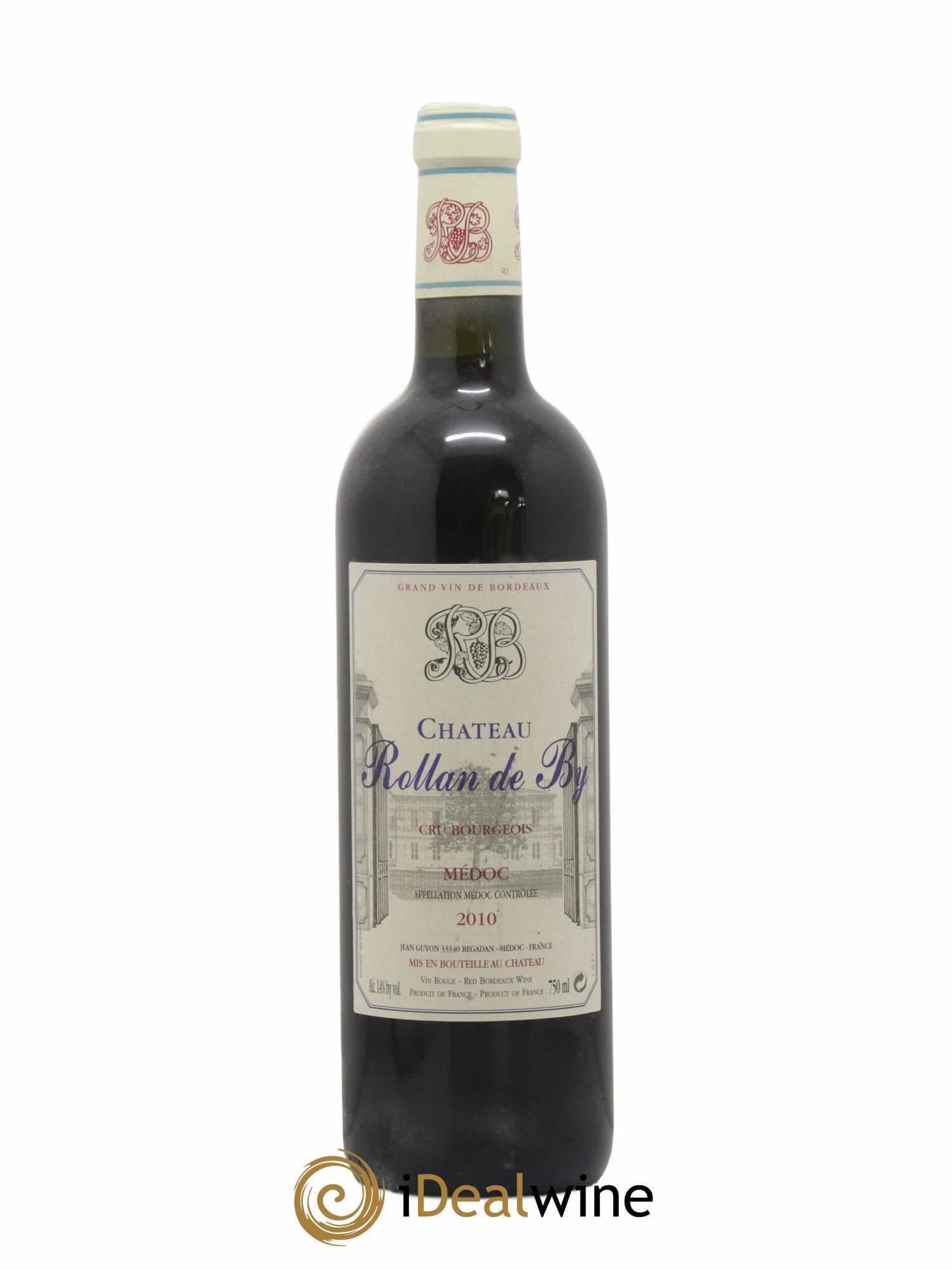 Château Rollan de By Cru Bourgeois 2010 - Lot de 1 bouteille - 0