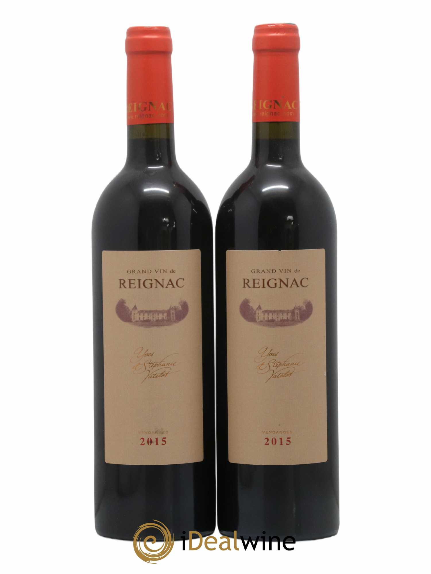 Grand vin de Reignac 2015 - Lot de 2 bouteilles - 0