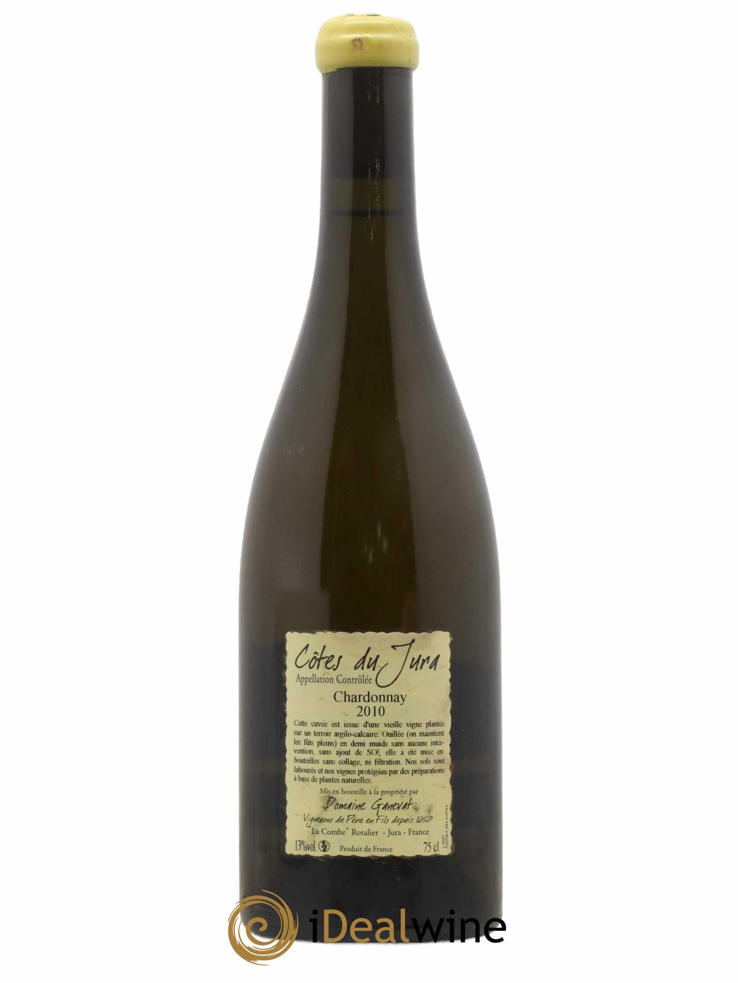 Côtes du Jura Les Chamois du Paradis Jean-François Ganevat (Domaine) 2010 - Lot de 1 bouteille - 1