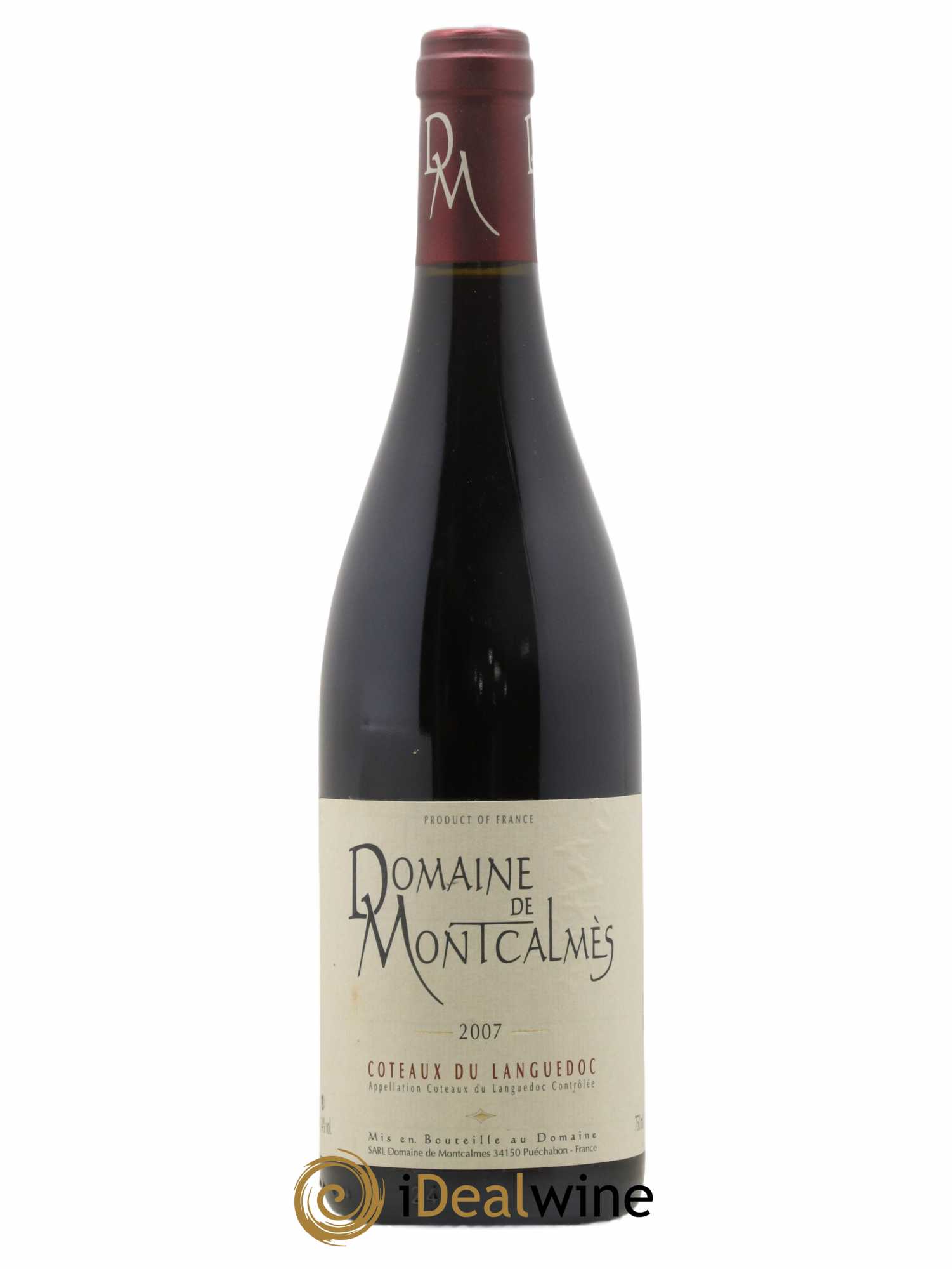 Terrasses du Larzac Domaine de Montcalmès Frédéric Pourtalié 2007 - Lot de 1 bouteille - 0