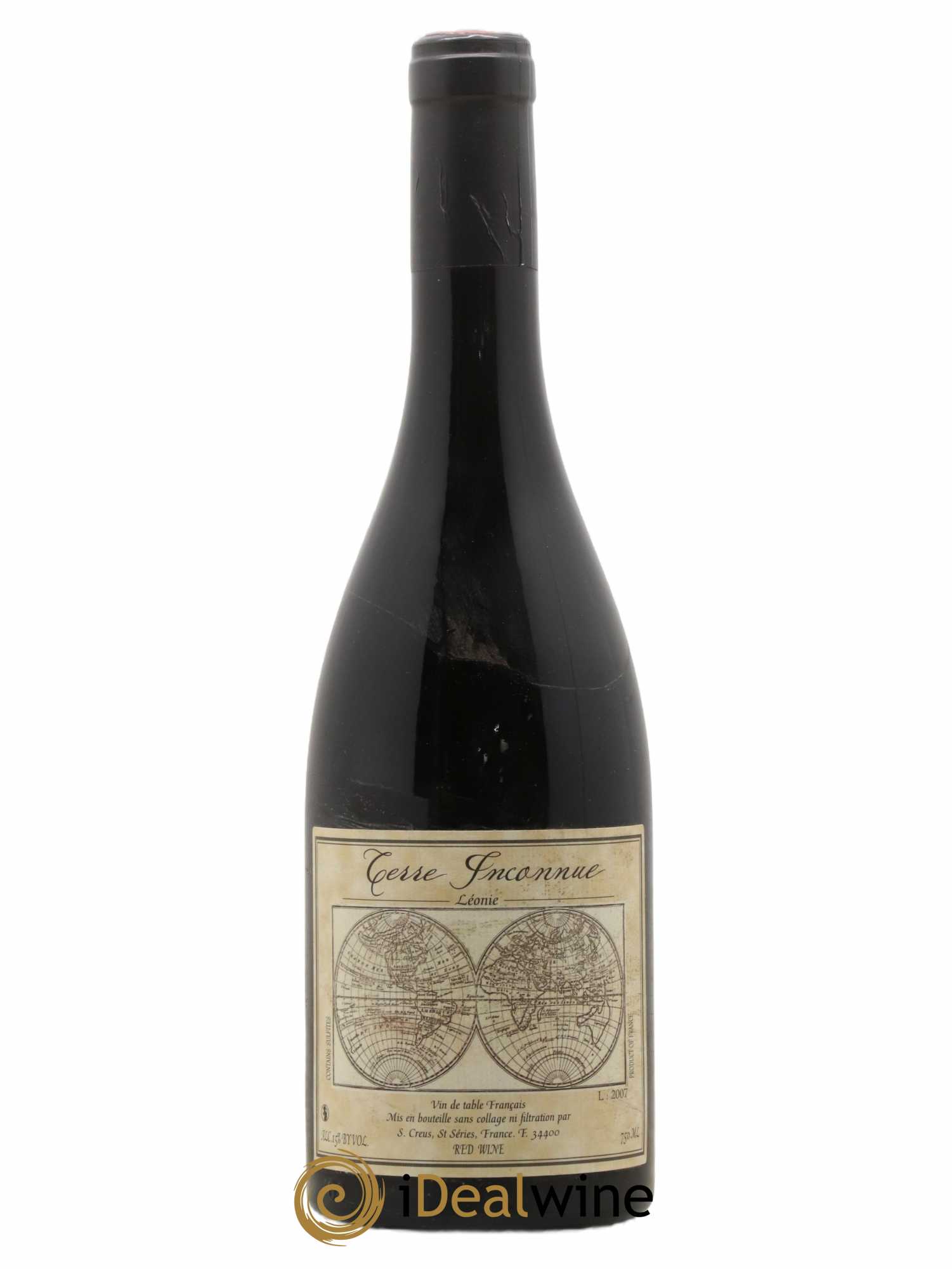 Vin de Table de France Léonie Terre Inconnue 2007 - Lot de 1 bouteille - 0
