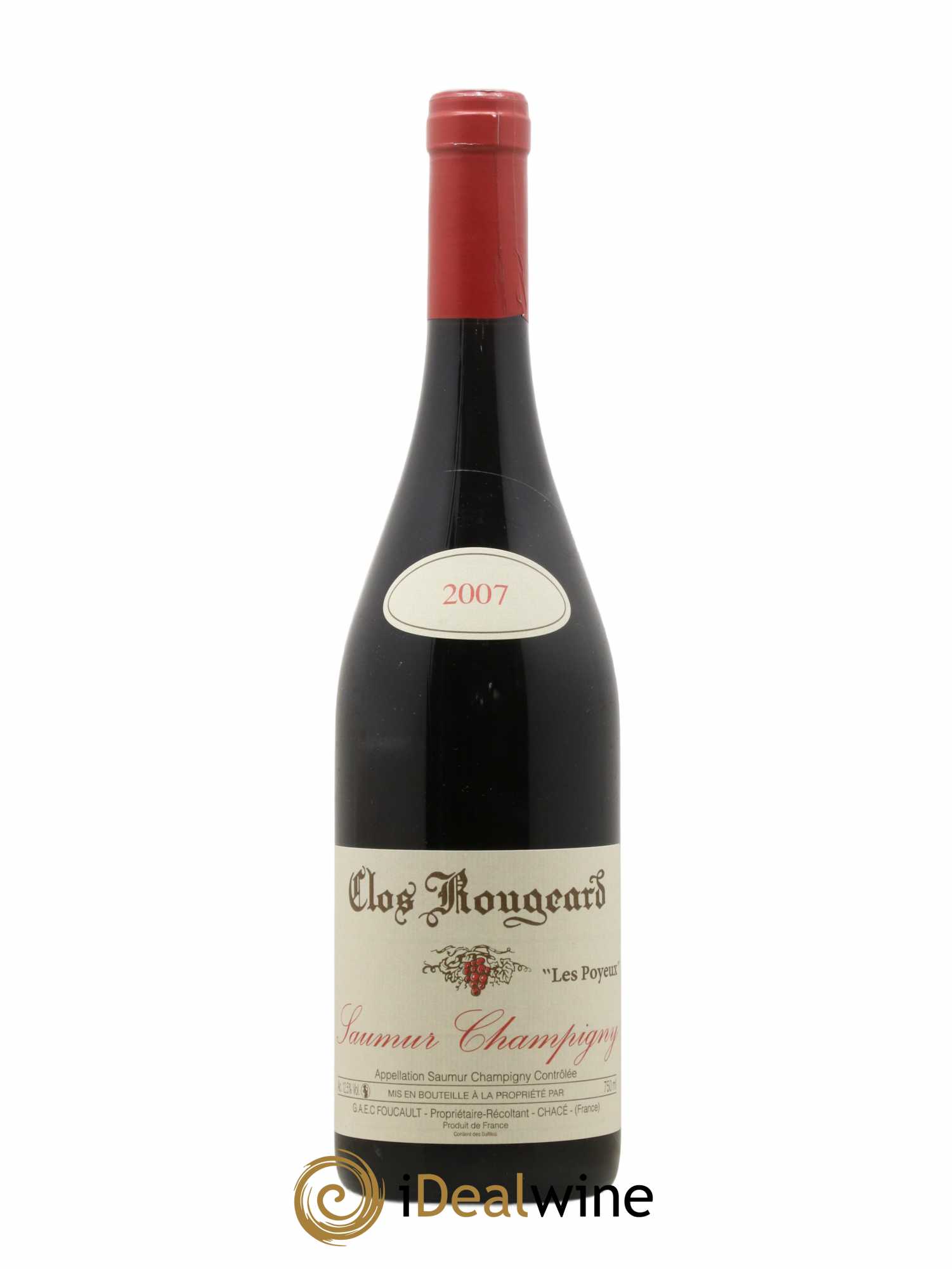 Saumur-Champigny Les Poyeux Clos Rougeard 2007 - Lot de 1 bouteille - 0