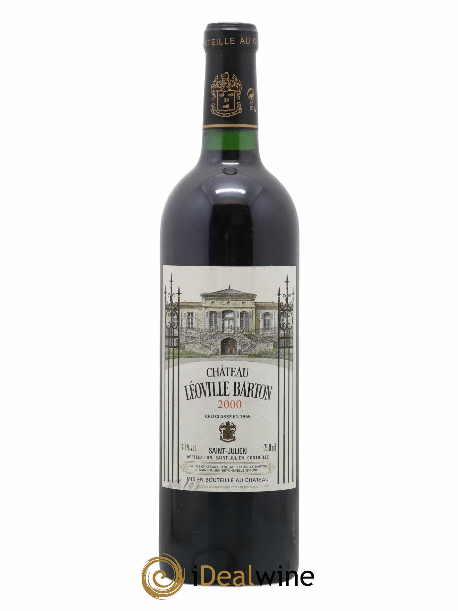 Château Léoville Barton 2ème Grand Cru Classé 2000 - Lot of 1 bottle - 0