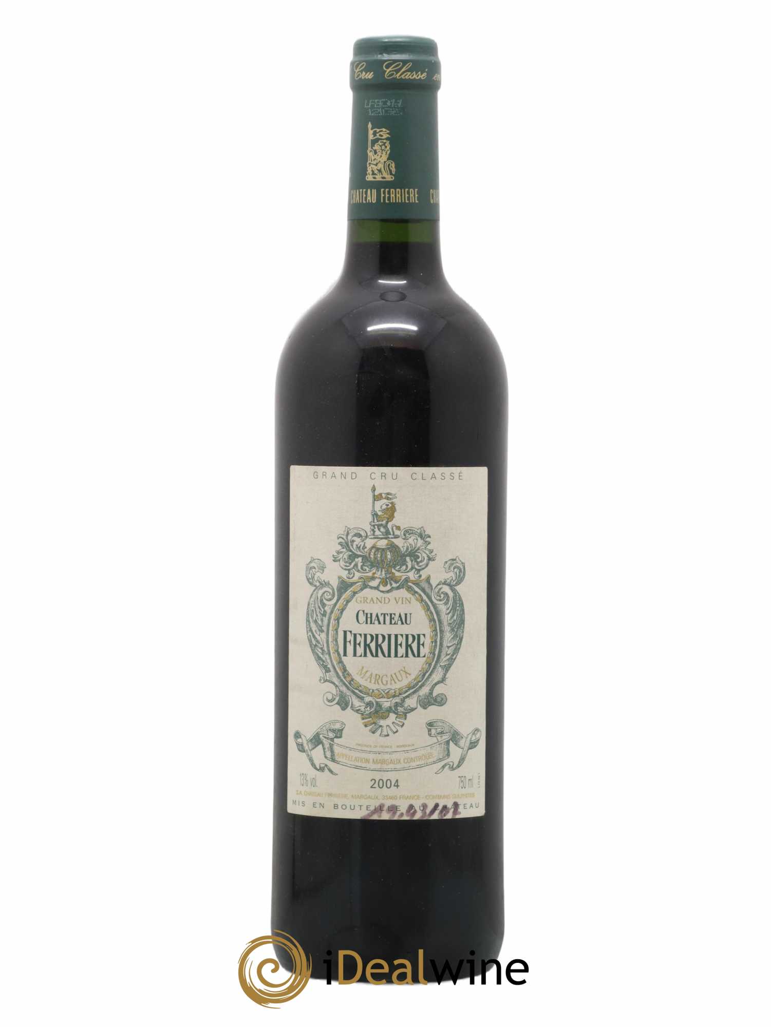 Château Ferrière 3ème Grand Cru Classé 2004 - Lot de 1 bouteille - 0