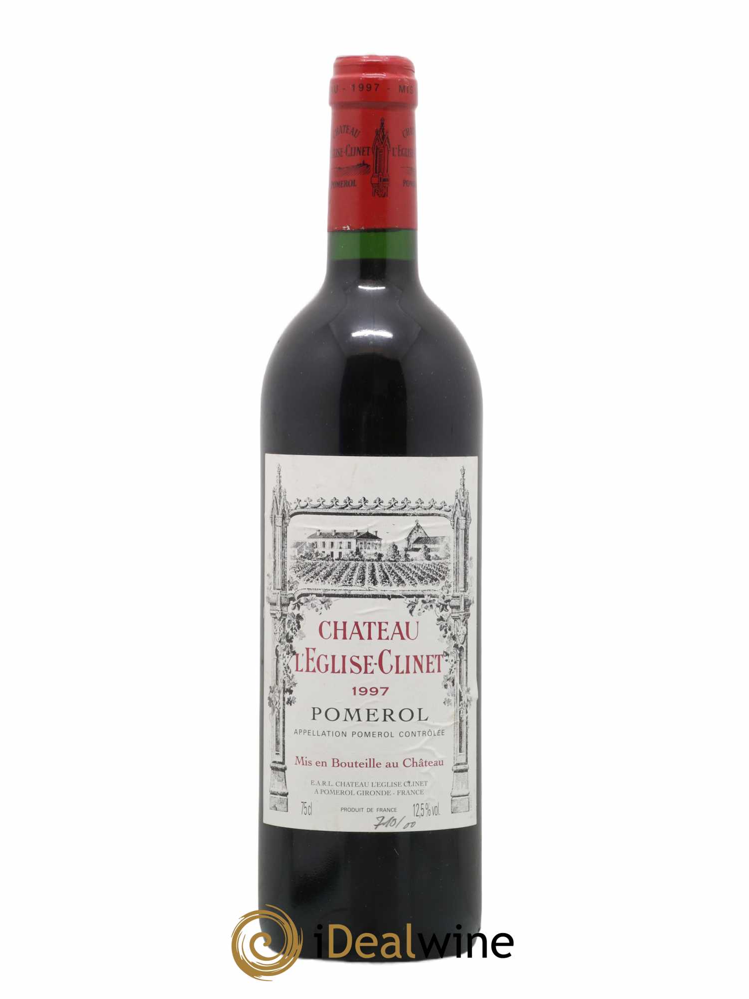 Château l' Église Clinet 1997 - Lot de 1 bouteille - 0