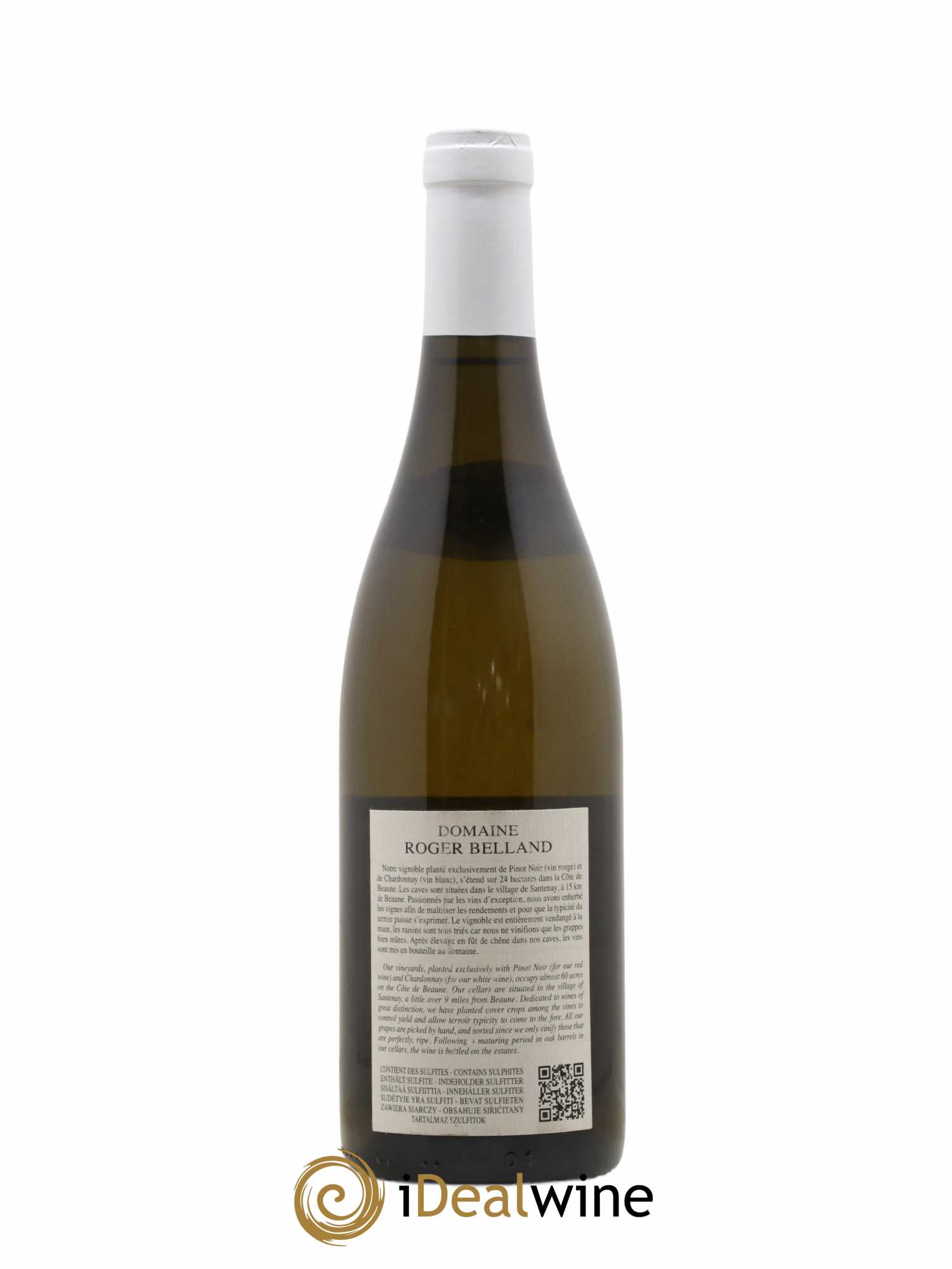Criots-Bâtard-Montrachet Grand Cru Roger Belland (Domaine) 2015 - Lot de 1 bouteille - 1