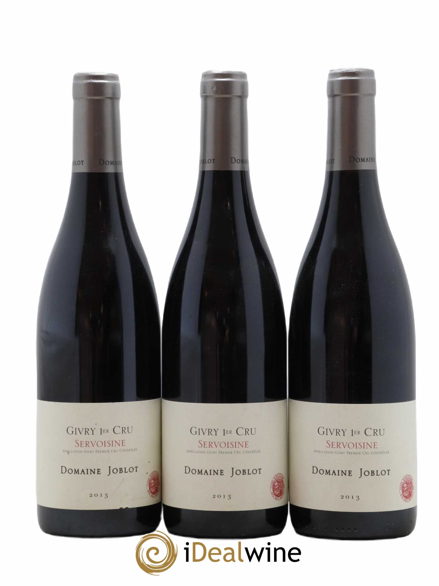 Givry 1er Cru Servoisine Joblot (Domaine) 2013 - Lot de 3 bouteilles - 0