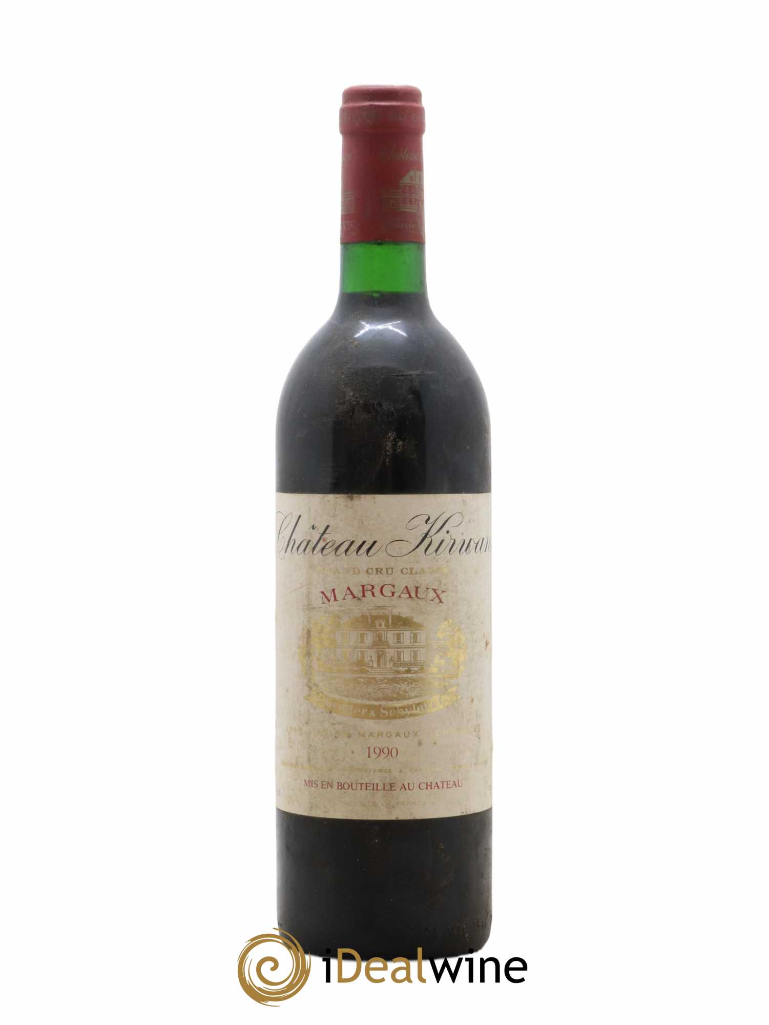 Château Kirwan 3ème Grand Cru Classé 1990 - Lot de 1 bouteille - 0