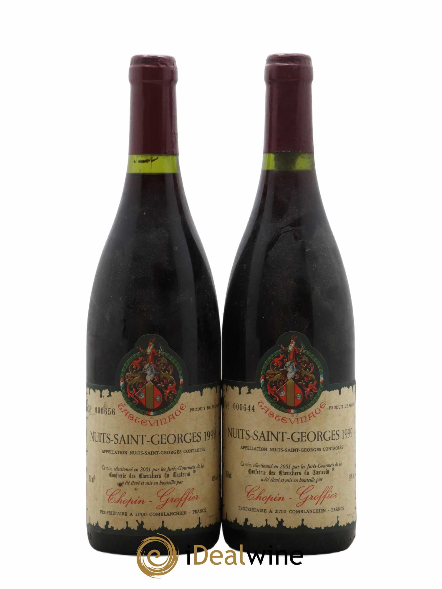 Nuits-Saint-Georges 1999 - Posten von 2 Flaschen - 0