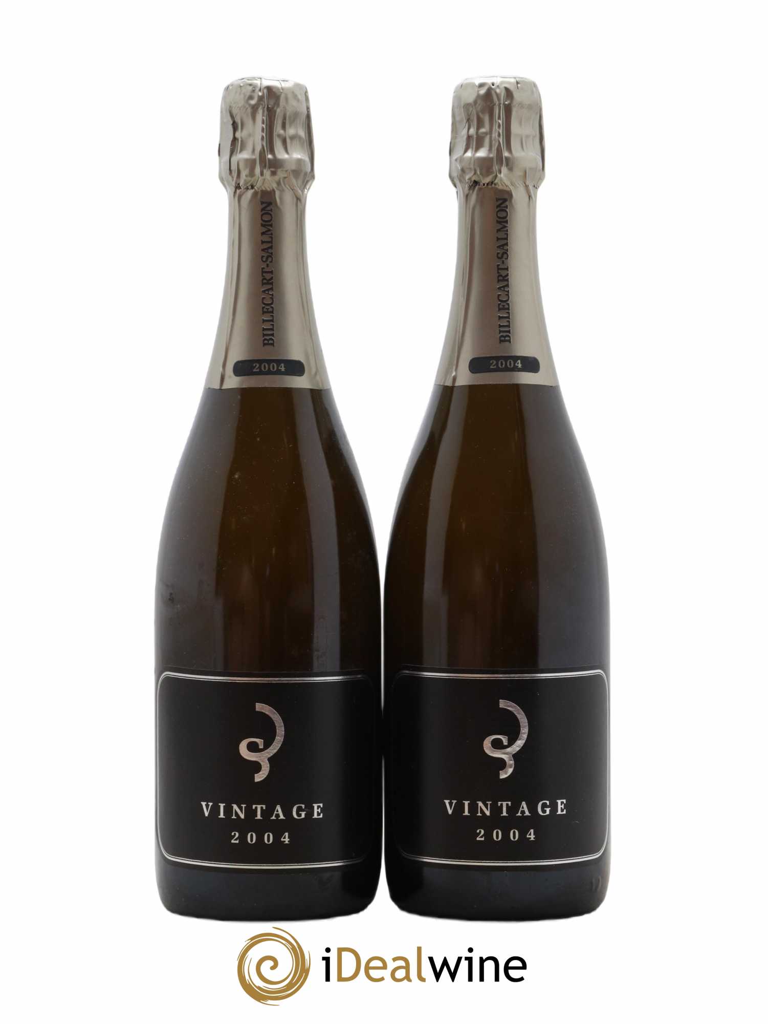 Vintage Billecart-Salmon 2004 - Lot de 2 bouteilles - 0