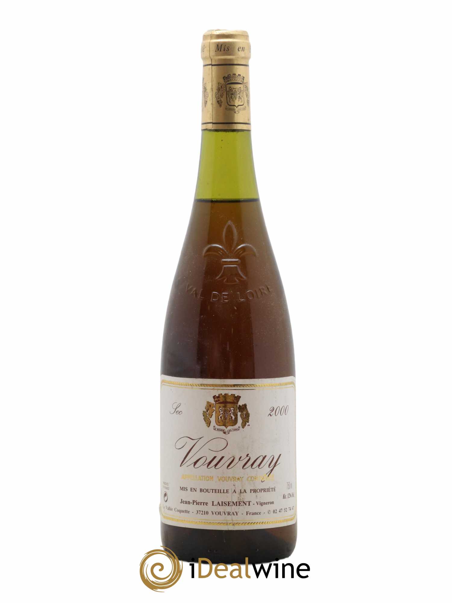 Vouvray (senza prezzo di riserva) 2000 - Lotto di 1 bottiglia - 0