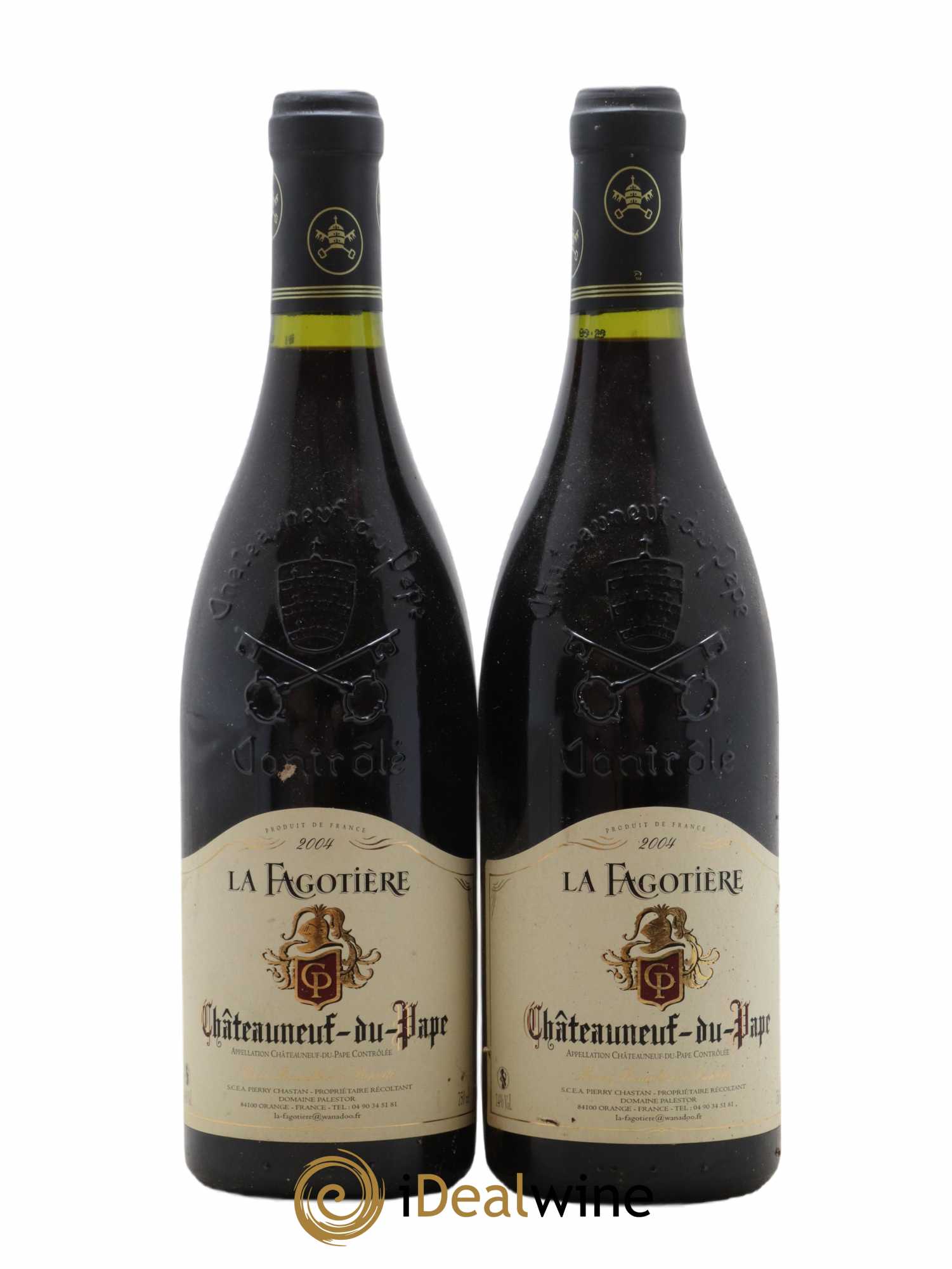 Châteauneuf-du-Pape 2004 - Posten von 2 Flaschen - 0