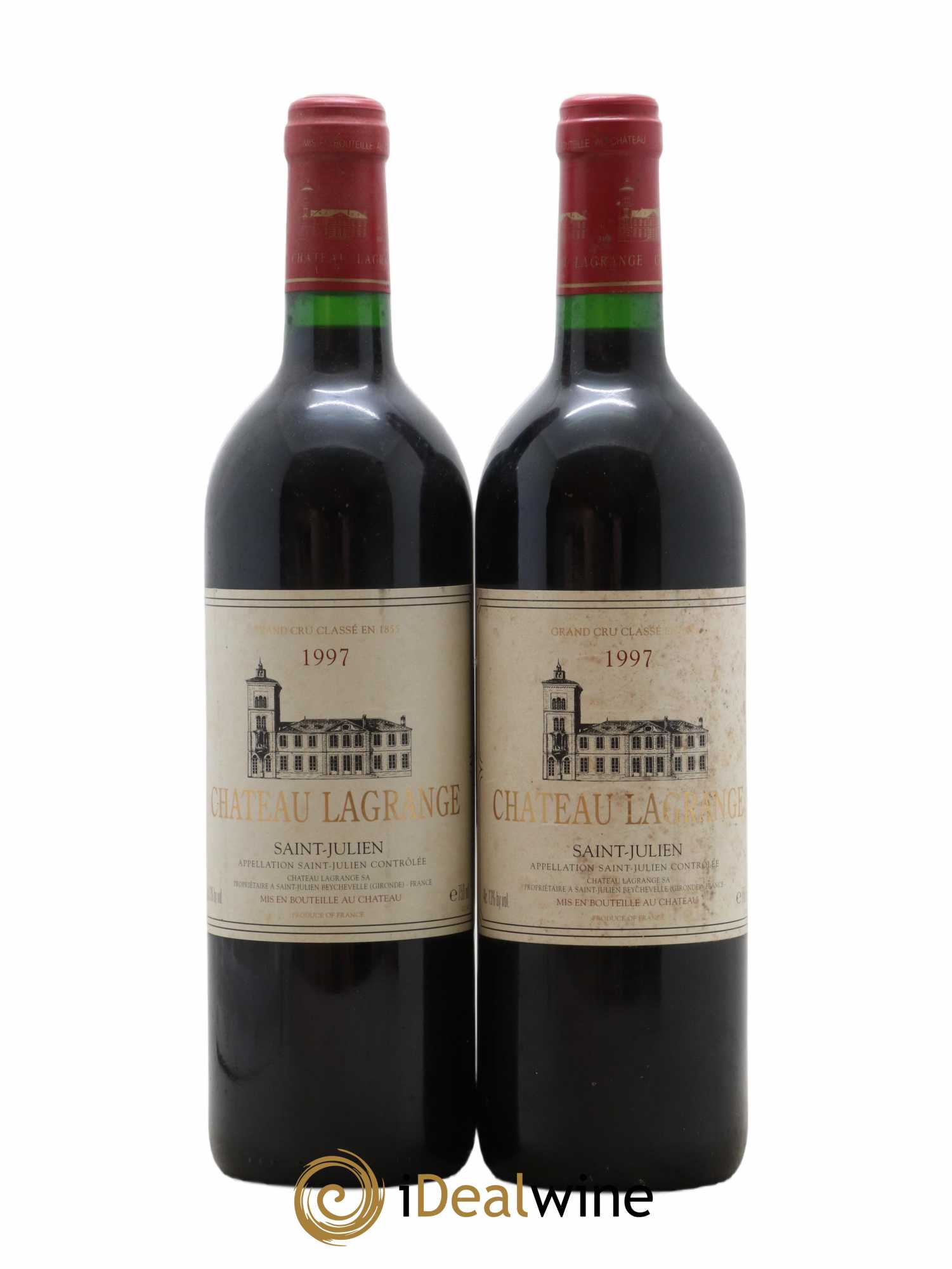 Château Lagrange 3ème Grand Cru Classé 1997 - Lot de 2 bouteilles - 0