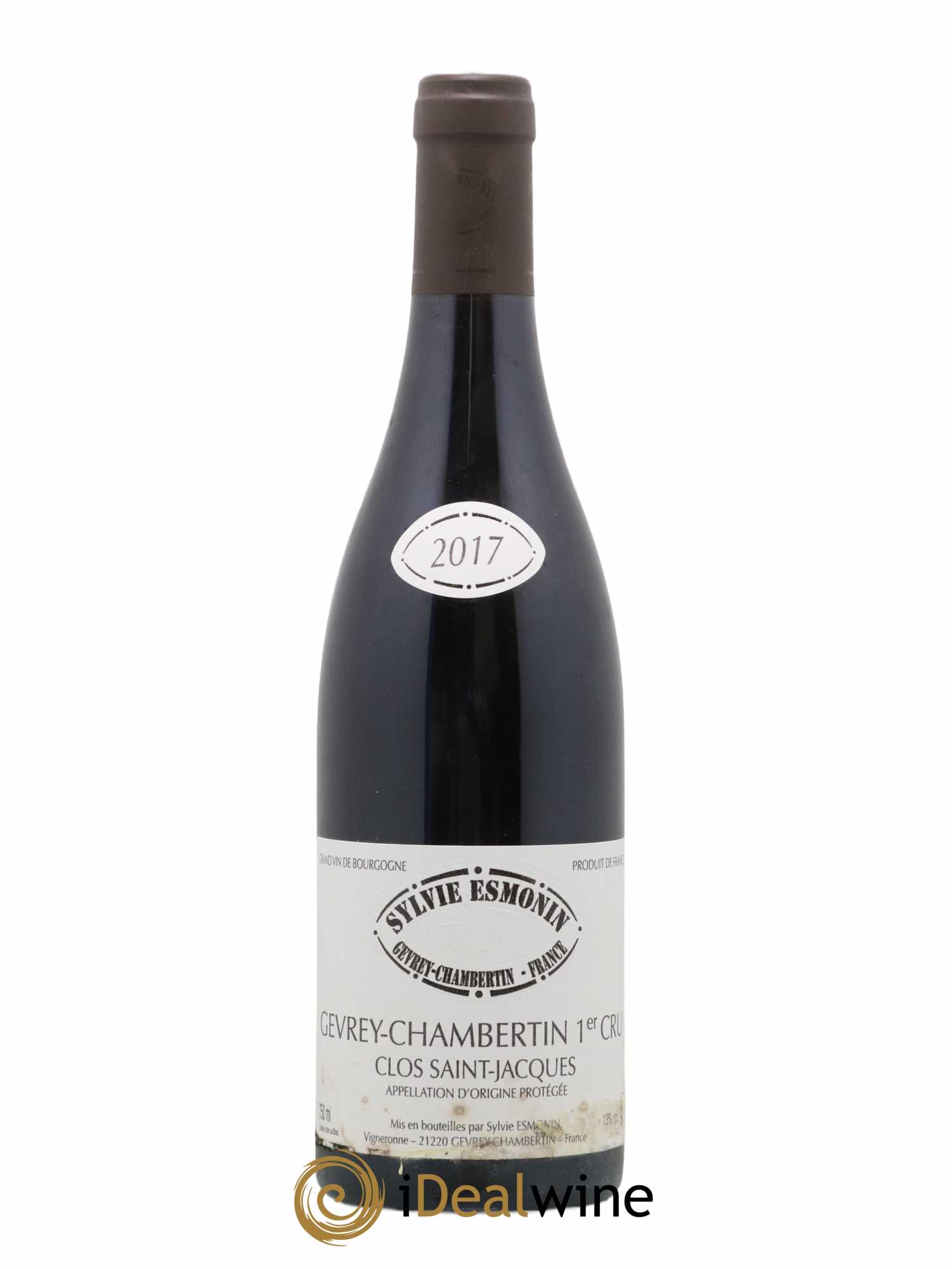 Gevrey-Chambertin 1er Cru Clos Saint Jacques Sylvie Esmonin 2017 - Lot de 1 bouteille - 0