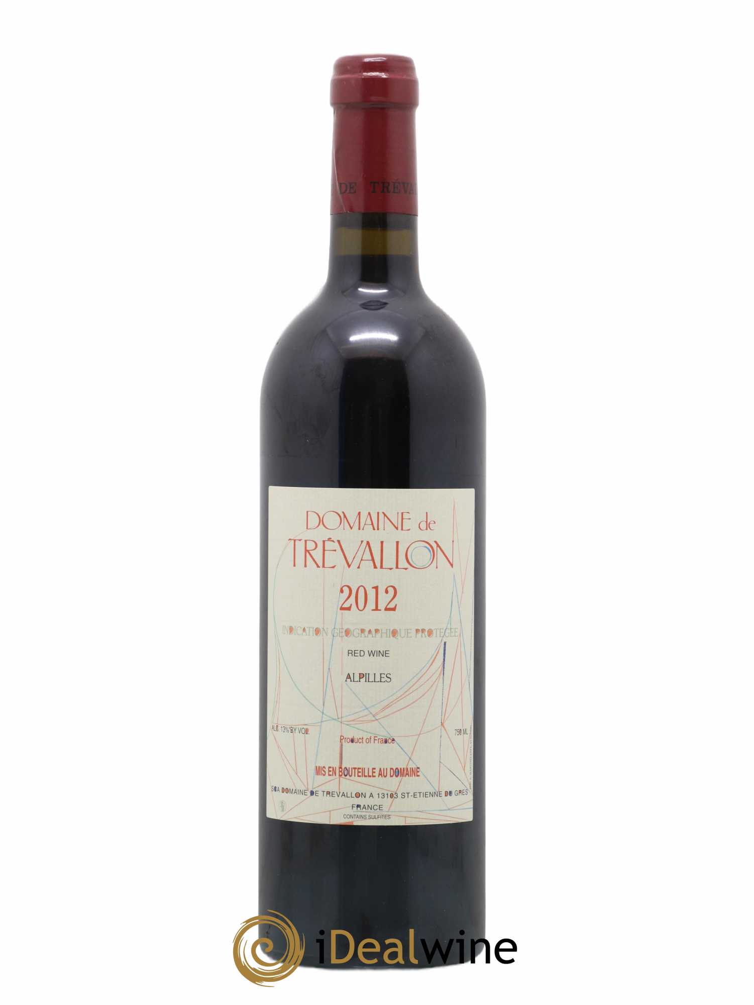 Alpilles Trévallon (Domaine de) Eloi Dürrbach 2012 - Lot de 1 bouteille - 0
