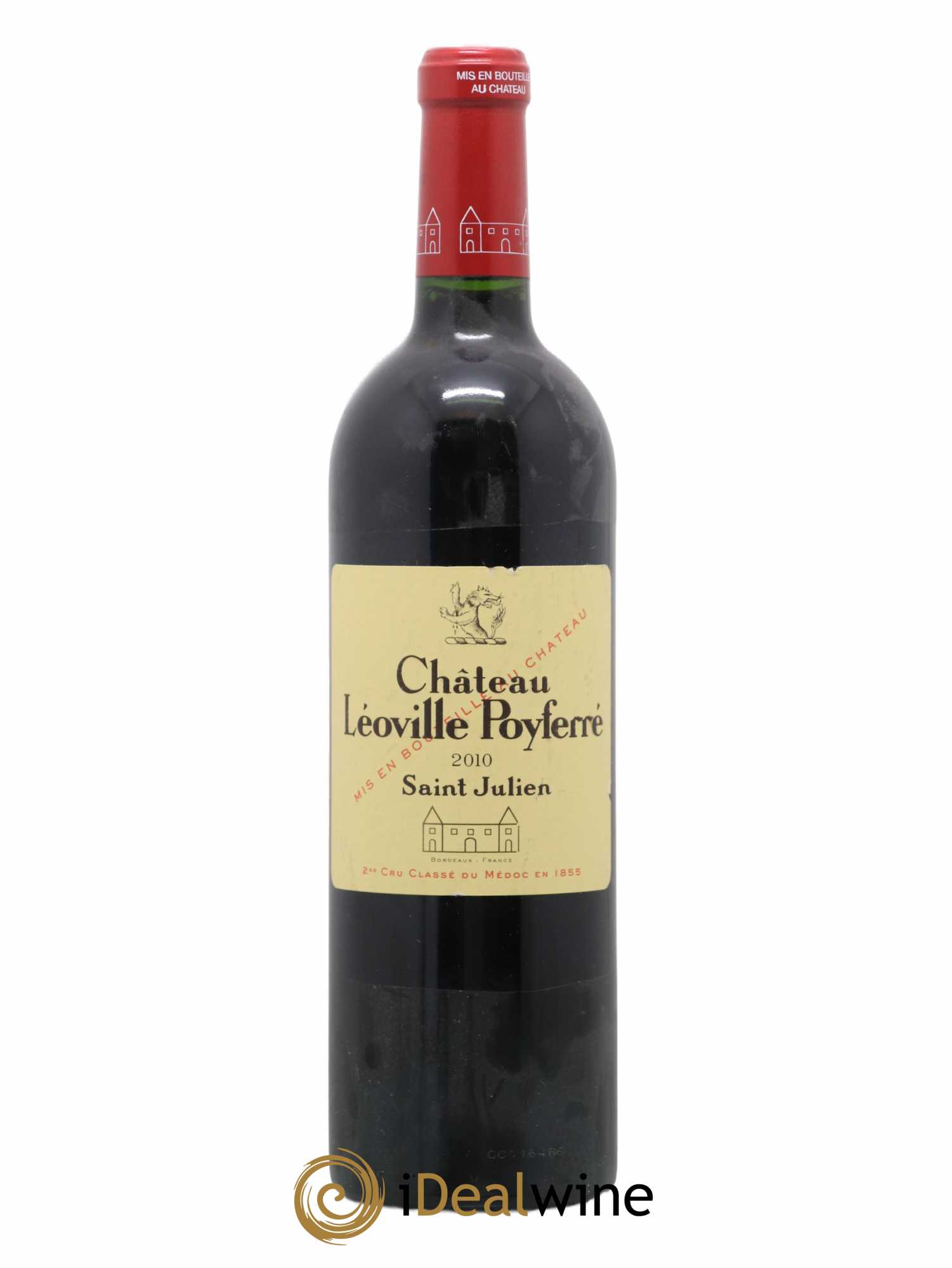 Château Léoville Poyferré 2ème Grand Cru Classé 2010 - Lot of 1 bottle - 0
