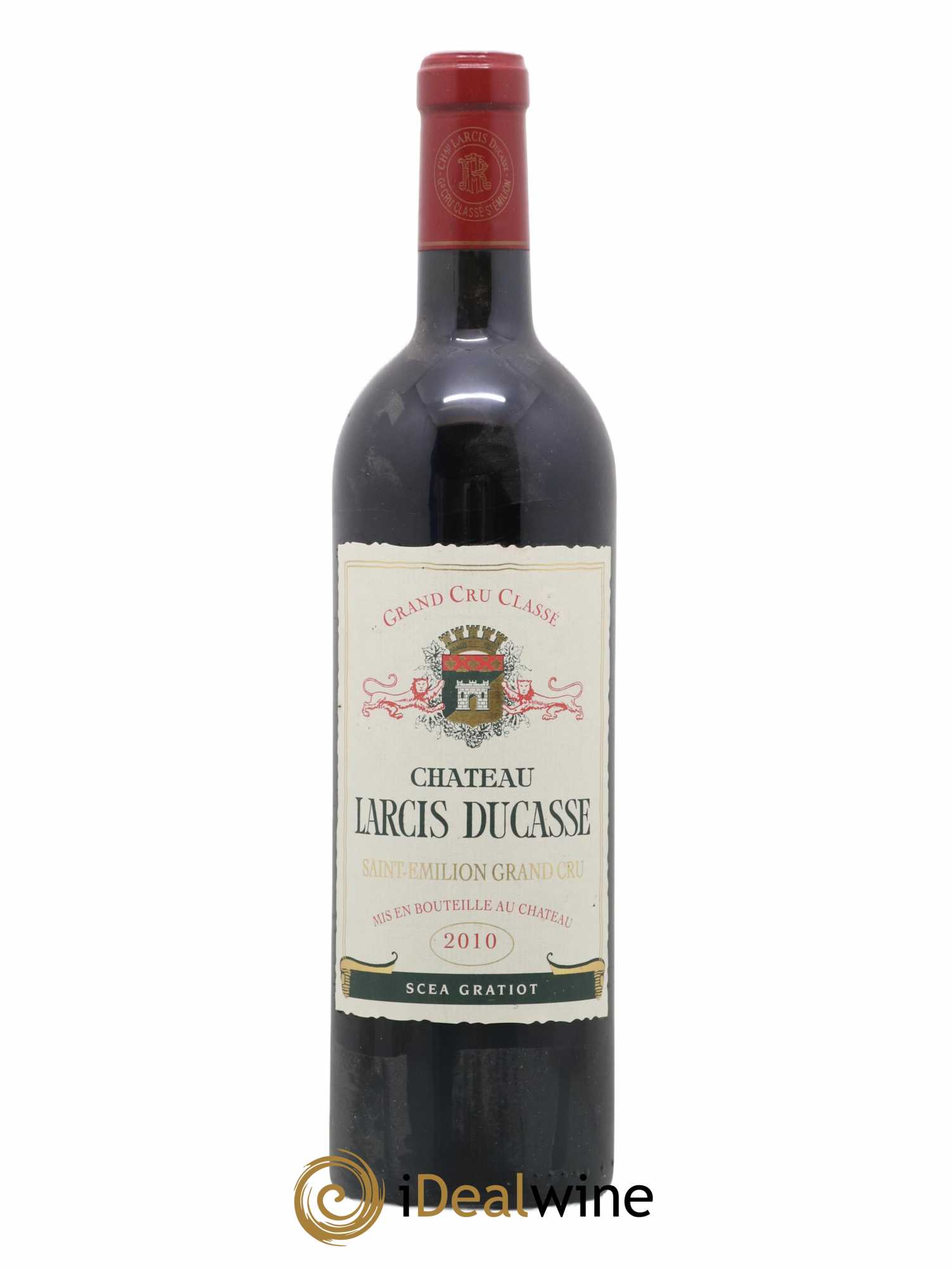 Château Larcis Ducasse 1er Grand Cru Classé B 2010 - Lot de 1 bouteille - 0