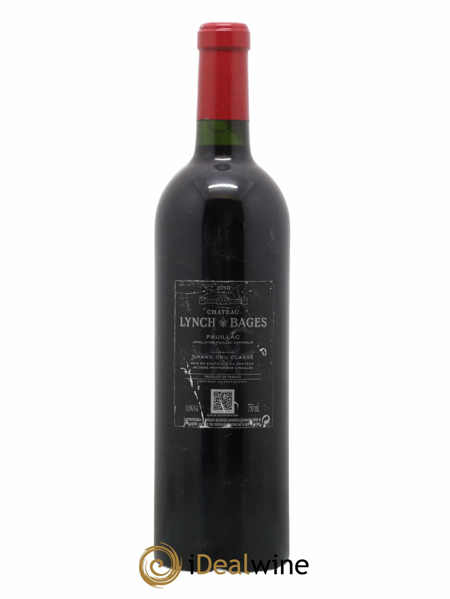 Château Lynch Bages 5ème Grand Cru Classé 2010 - Lot of 1 bottle - 1