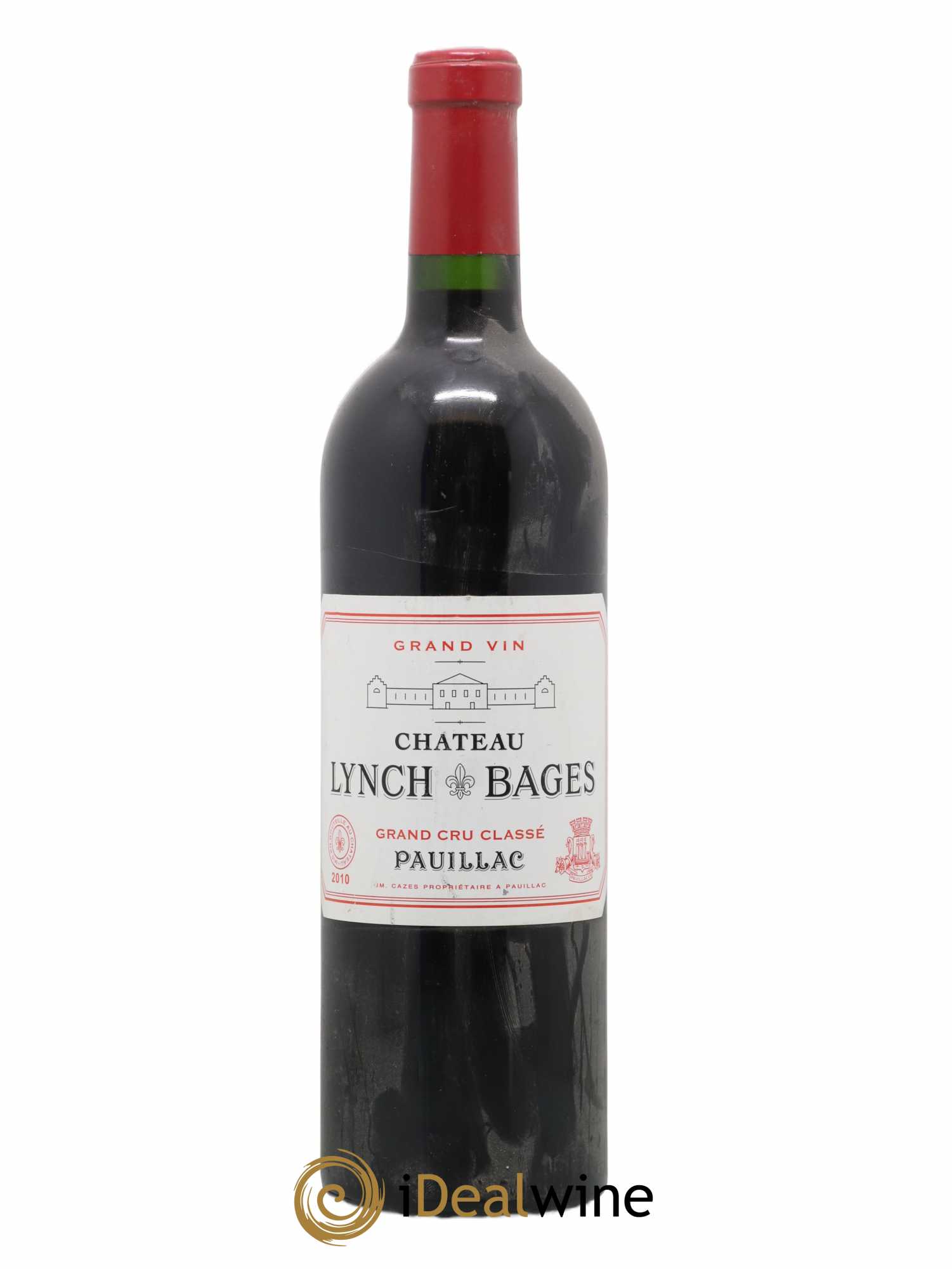 Château Lynch Bages 5ème Grand Cru Classé 2010 - Lot de 1 bouteille - 0