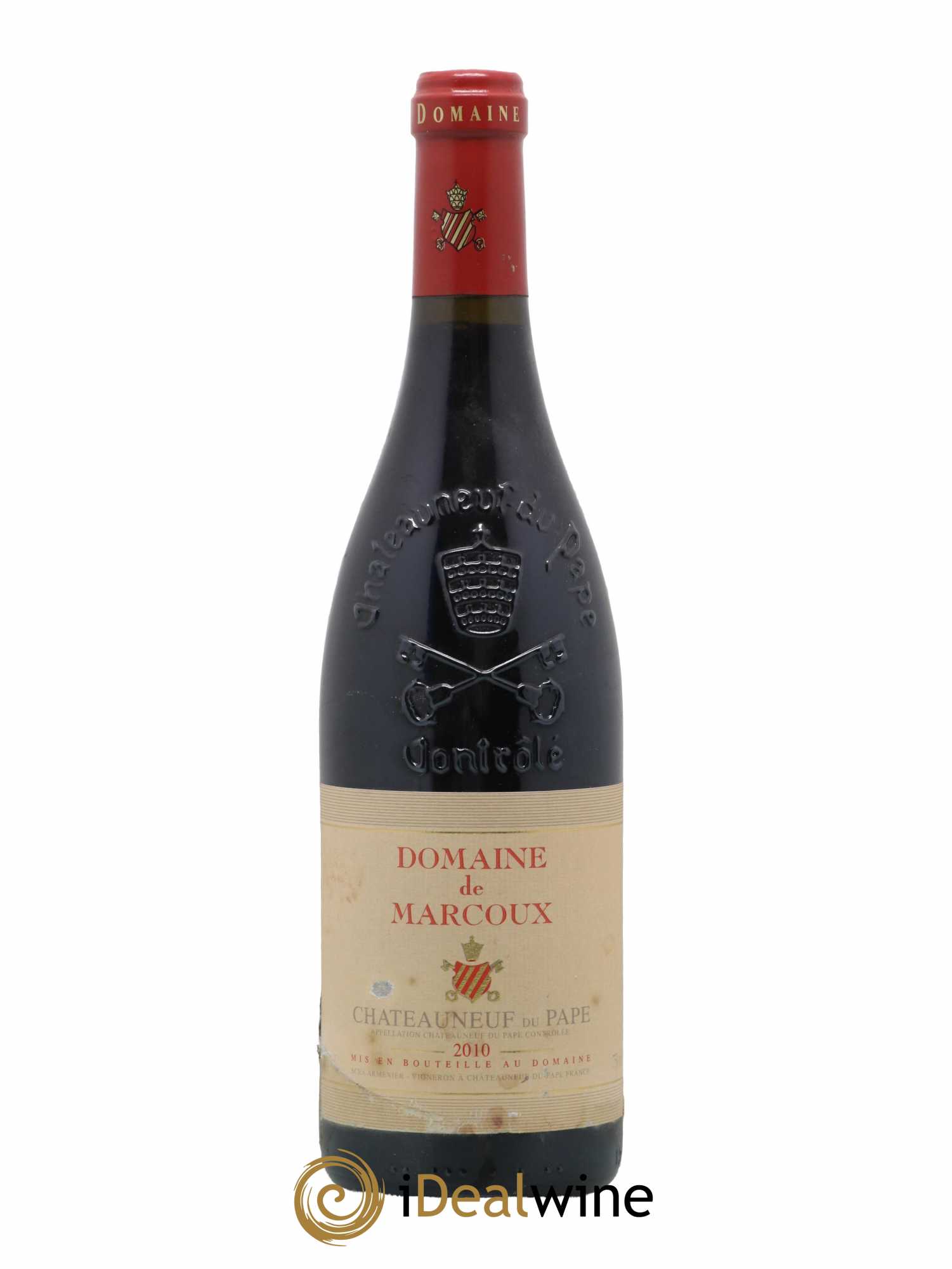 Châteauneuf-du-Pape Marcoux (Domaine de) 2010 - Lot de 1 bouteille - 0