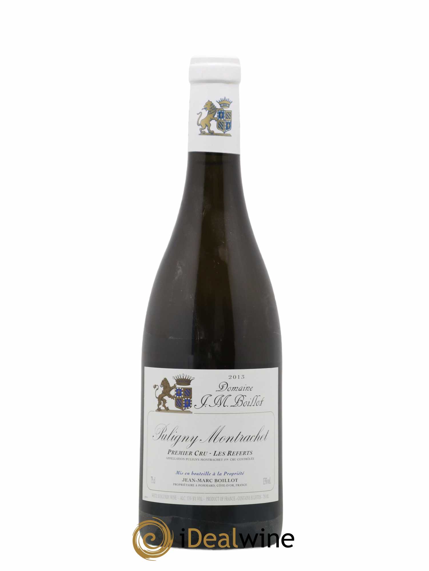Puligny-Montrachet 1er Cru Les Referts Jean-Marc Boillot 2013 - Lot de 1 bouteille - 0