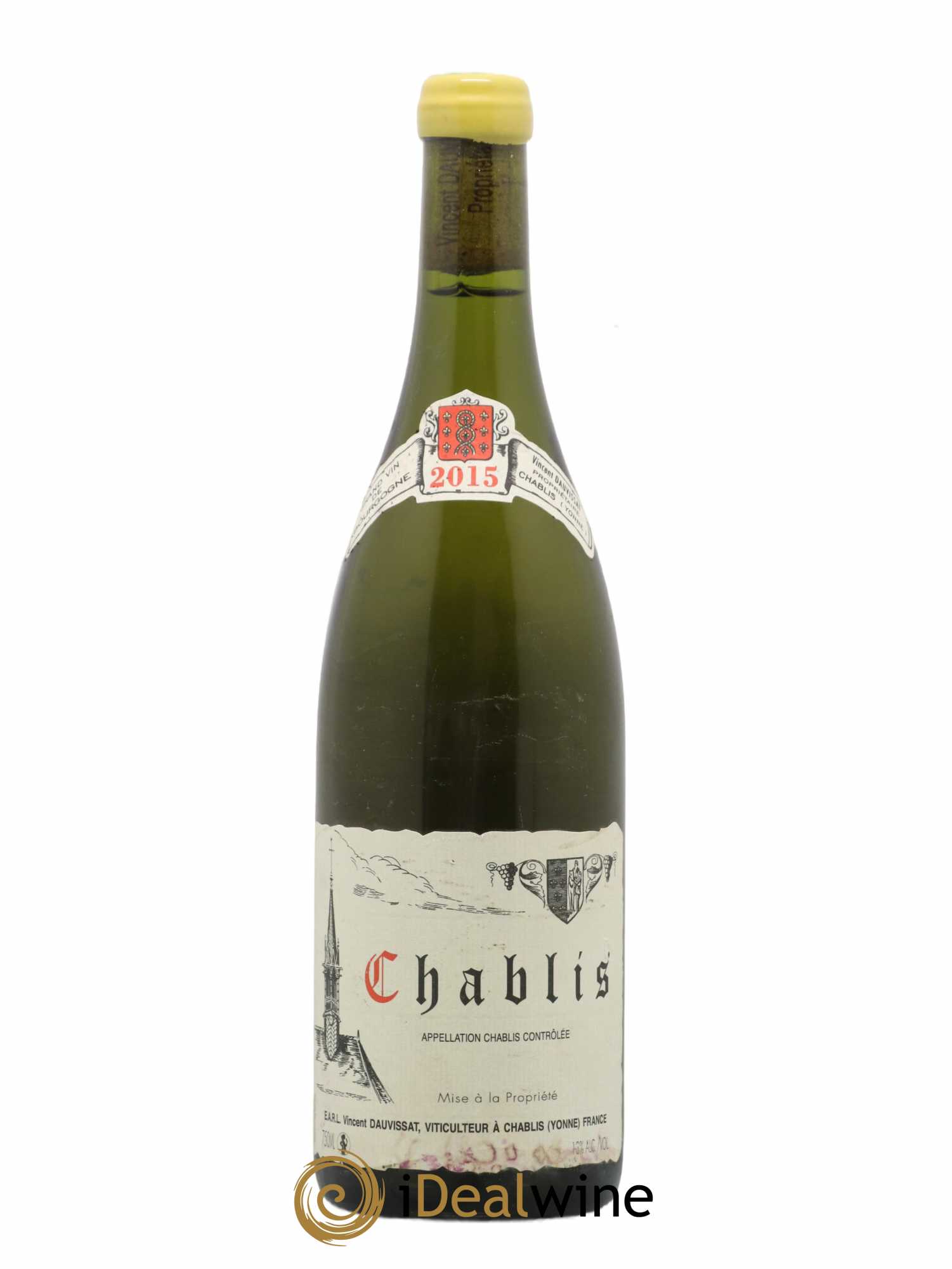 Chablis Vincent Dauvissat (Domaine) 2015 - Lot de 1 bouteille - 0