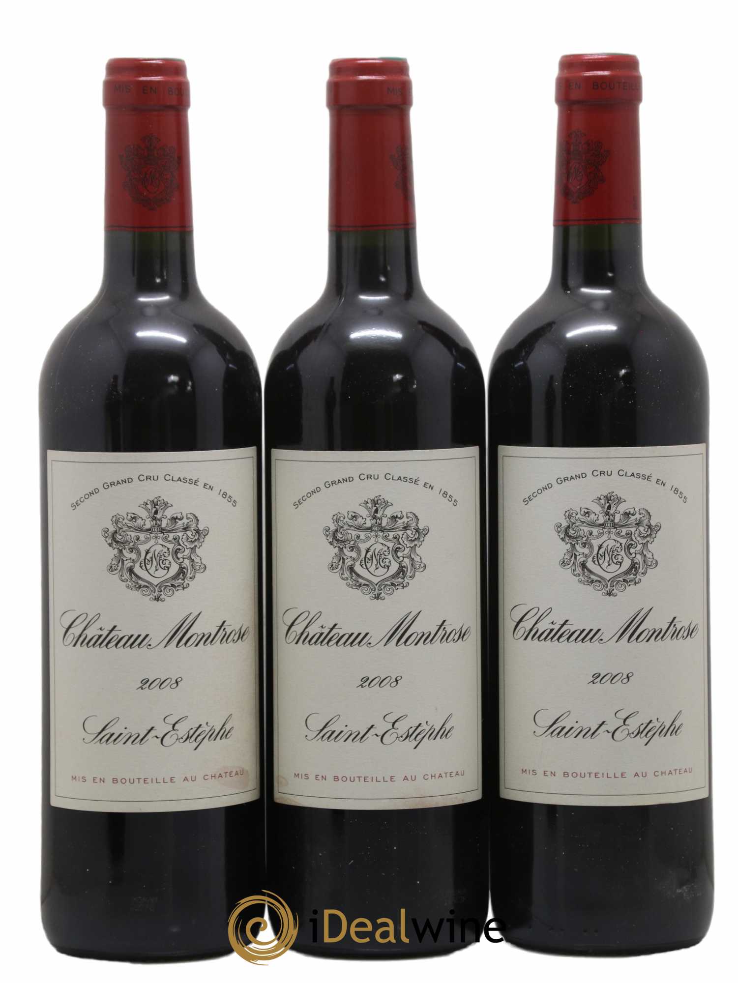 Château Montrose 2ème Grand Cru Classé 2008 - Lot de 12 bouteilles - 1