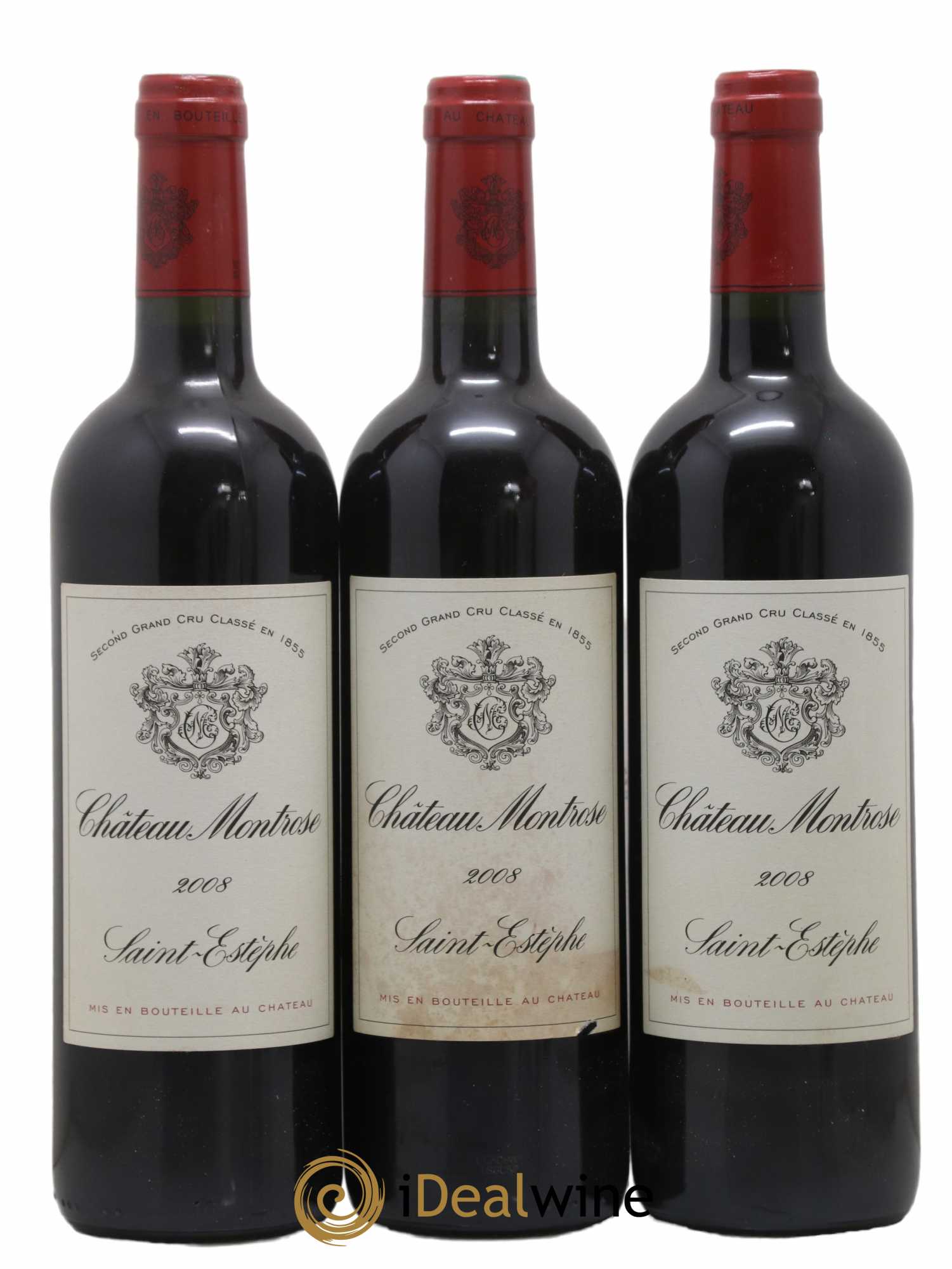 Château Montrose 2ème Grand Cru Classé 2008 - Lot de 12 bouteilles - 2